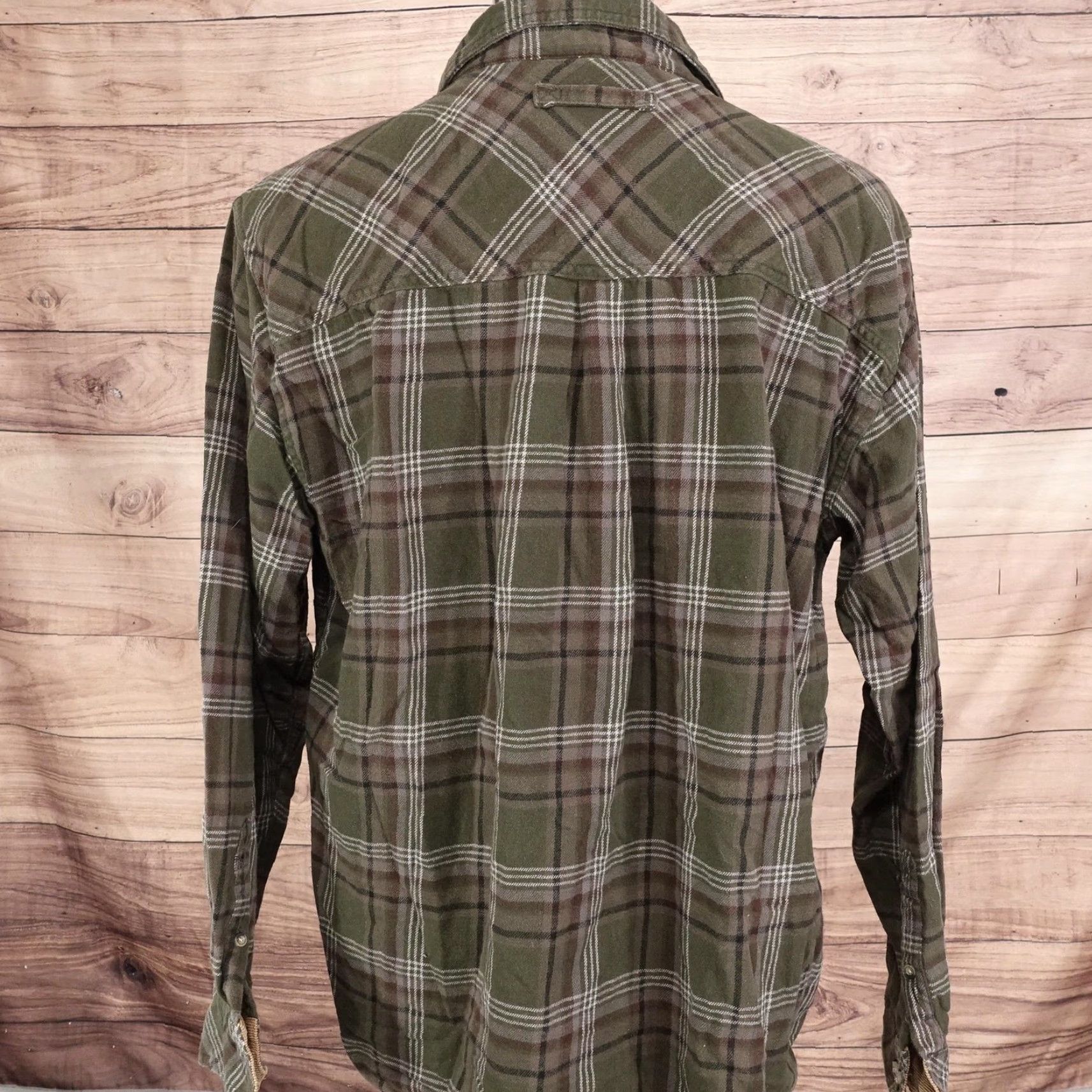 Vintage Legendary Whitetails Mens XL Flannel Shirt Green Plaid Long Sleeve Casual Outdoors Work Size US XL / EU 56 / 4 - 5 Thumbnail