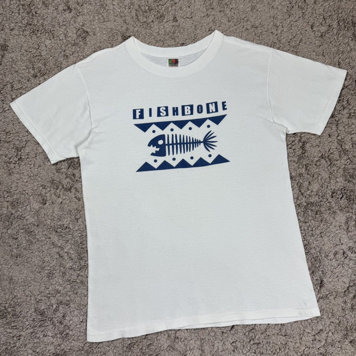 Band Tees Vintage 90s Fishbone American Band T-shirt Size US M / EU 48-50 / 2 - 3 Thumbnail