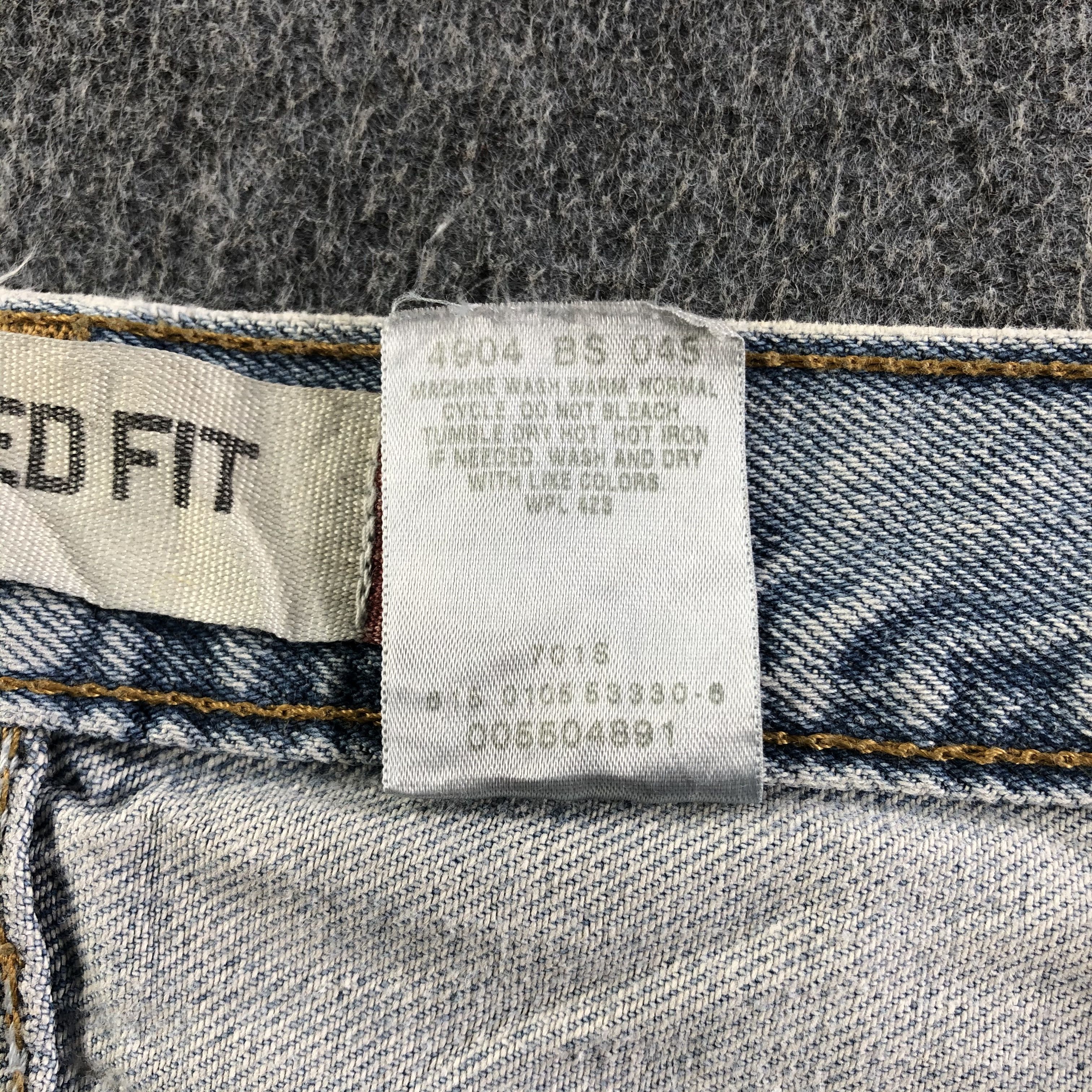 Levi's Vintage Light Wash Levis 550 Jeans-J3290 Size US 35 - 12 Thumbnail