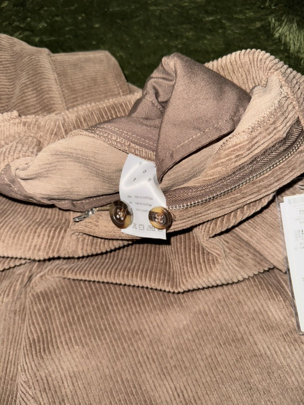 Pop Trading Company [L] Pop Trading Company corduroy cargo pants brown Size US 36 / EU 52 - 4 Thumbnail