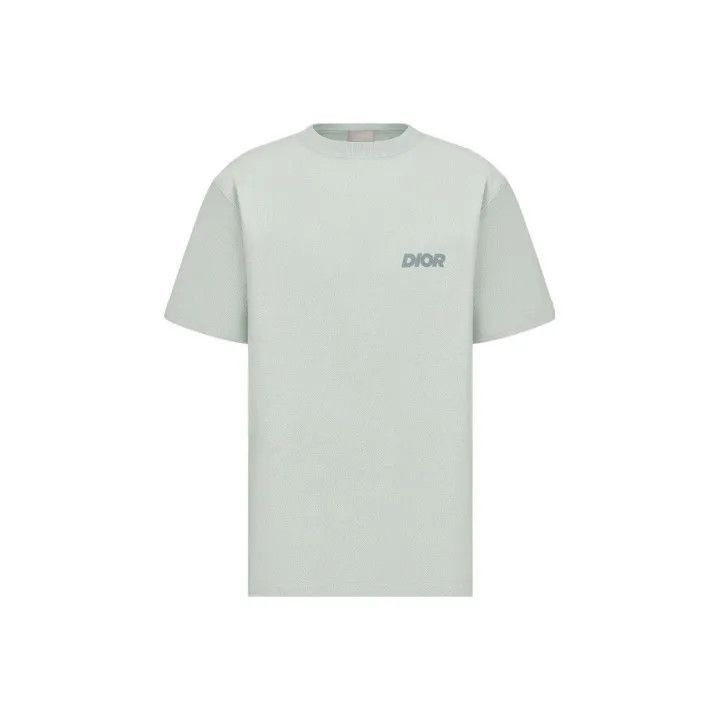 Dior Dior SS23 Logo T-Shirt in Light Green Size US XXL / EU 58 / 5 - 1 Thumbnail