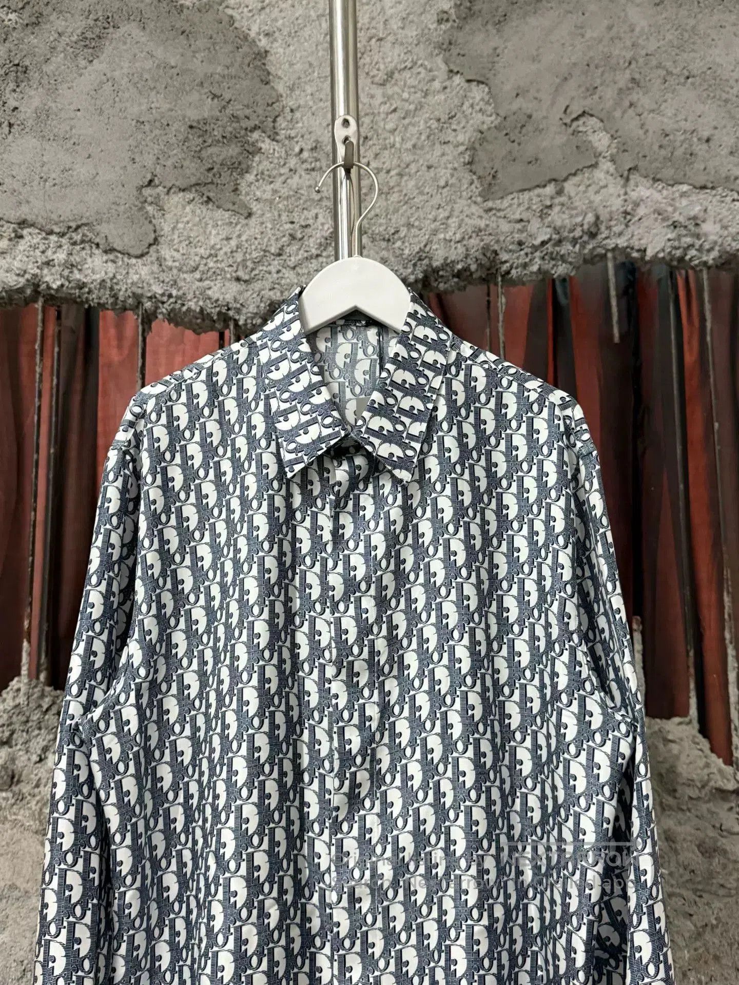 Dior Dior Silk Printed Long Sleeve Shirt. Size US M / EU 48-50 / 2 - 3 Thumbnail