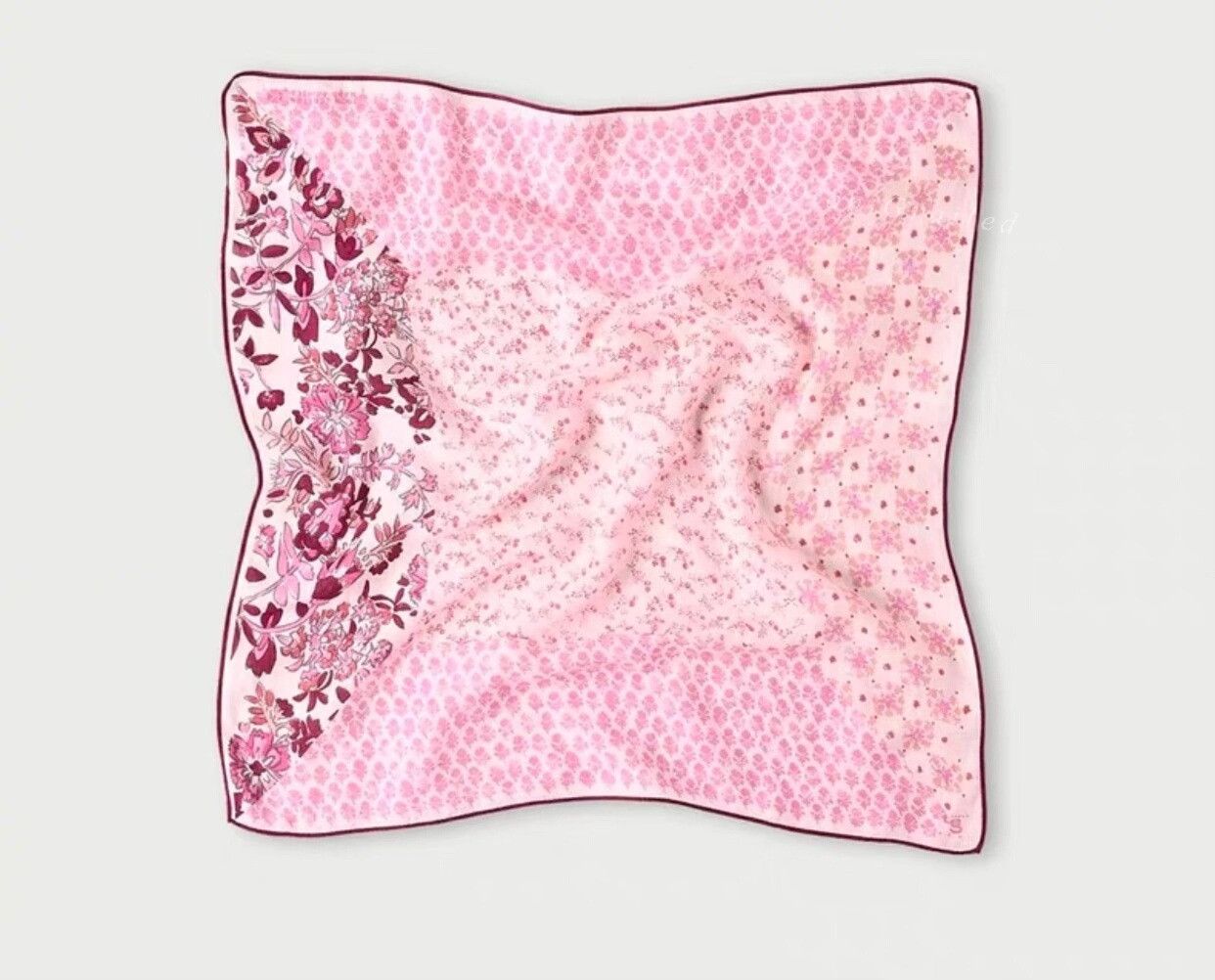 45rpm 45R Sakura Pink Square Scarf Size ONE SIZE - 1 Thumbnail