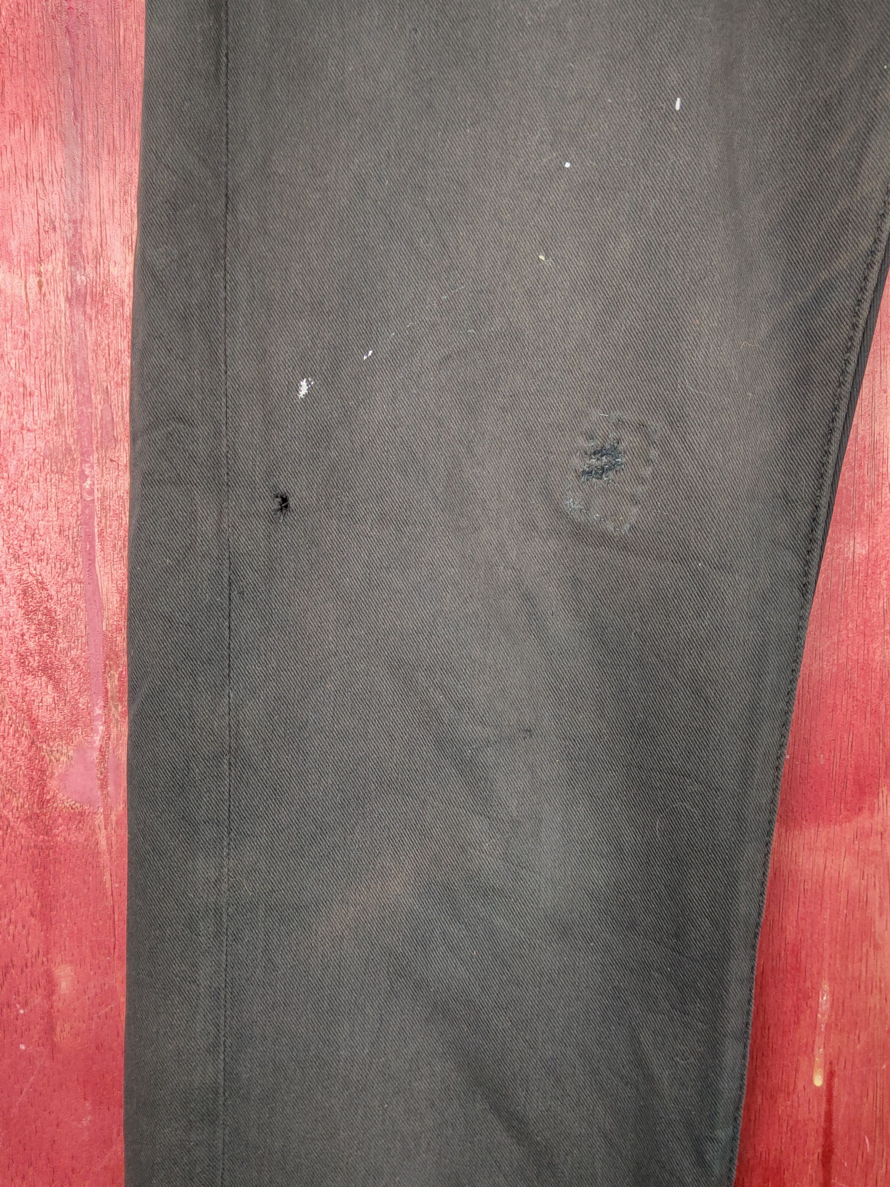 Levi's Levi's big E Black denim jeans Casual Pants #S1567 Size US 32 / EU 48 - 4 Thumbnail