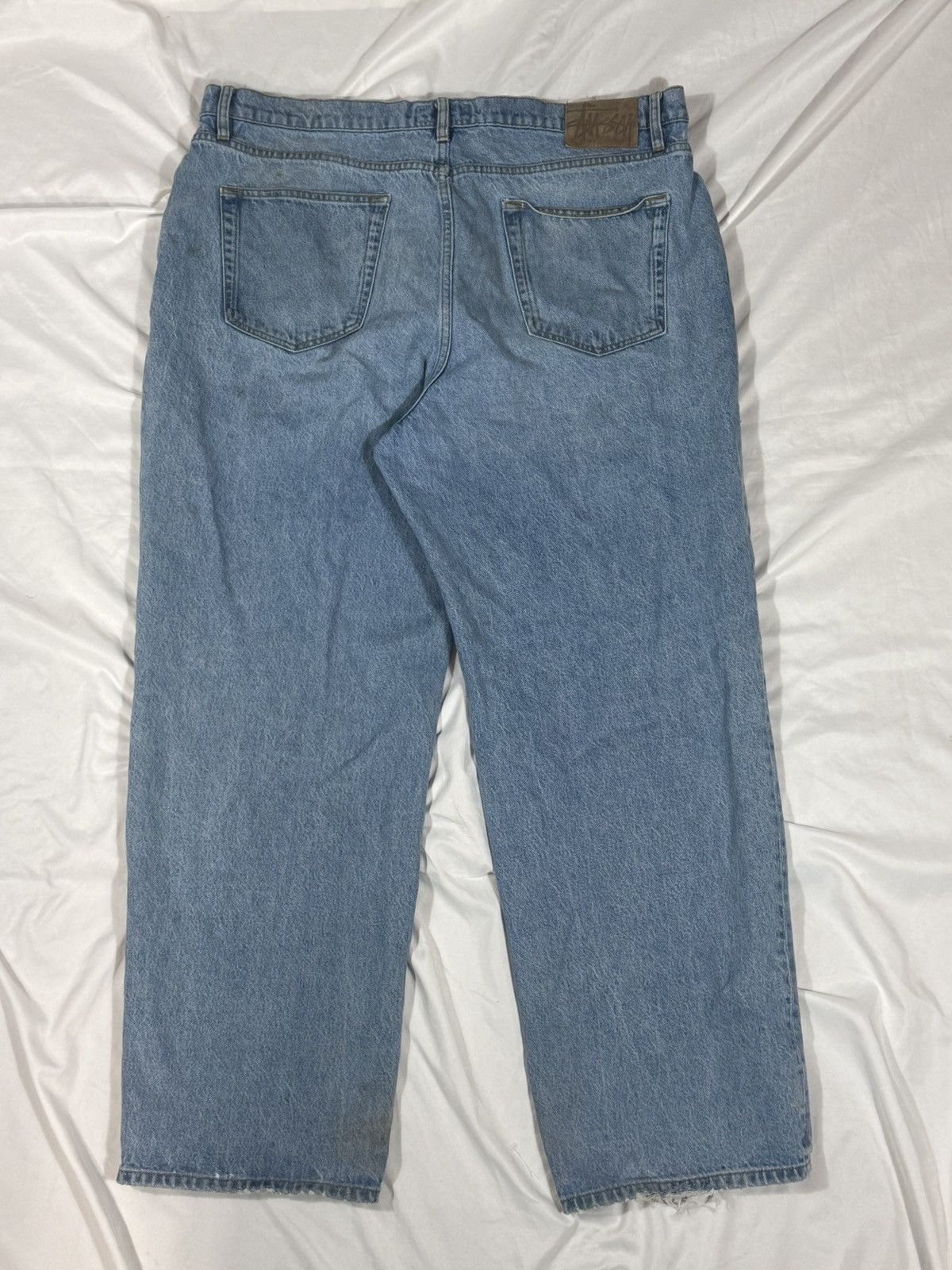 Stussy Big Ol Jean light Wash Size US 38 / EU 54 - 8 Thumbnail