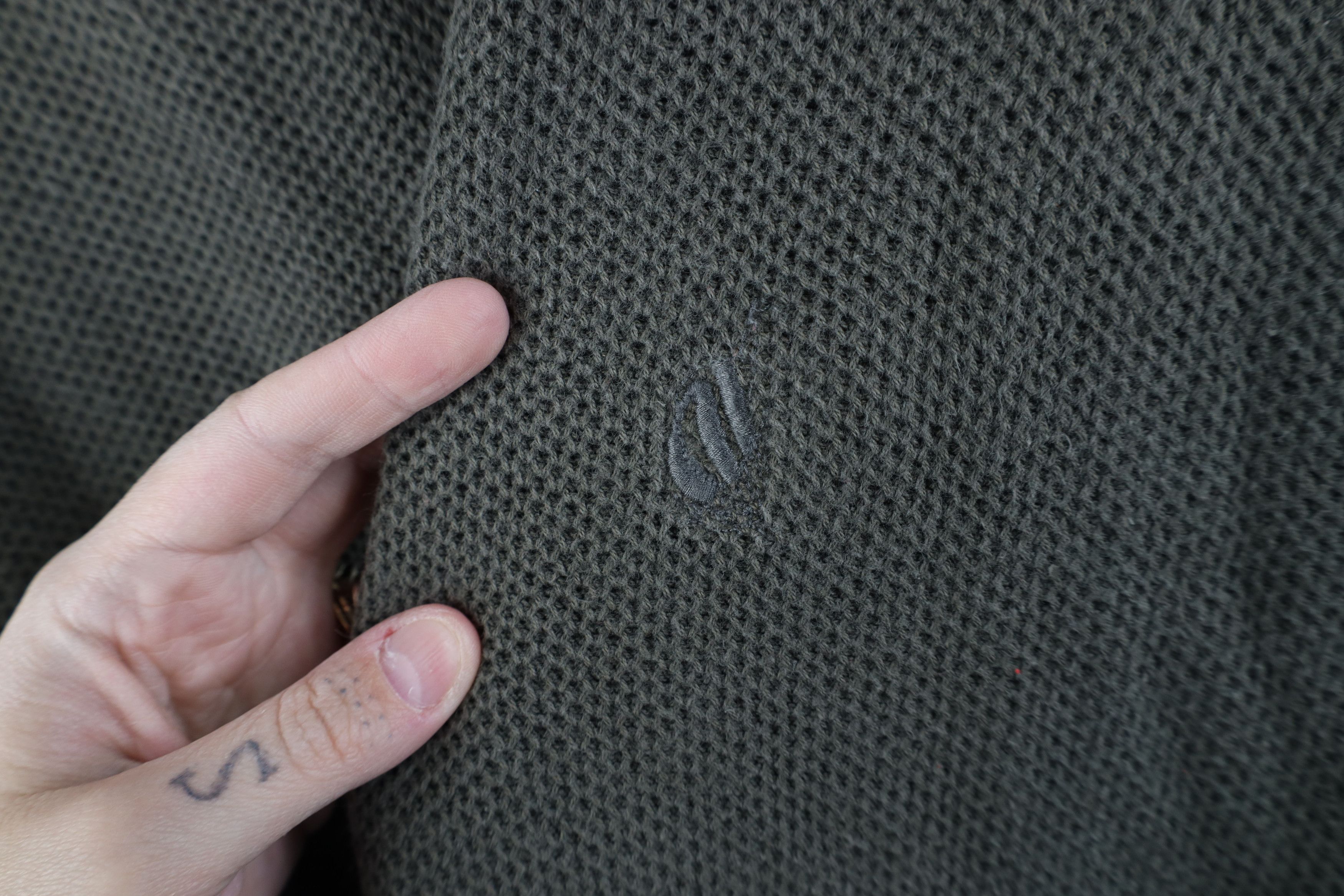 Nautica × Vintage Vintage 90s Nautica Lightweight Cotton Thermal Knit Sweater Size US M / EU 48-50 / 2 - 4 Thumbnail