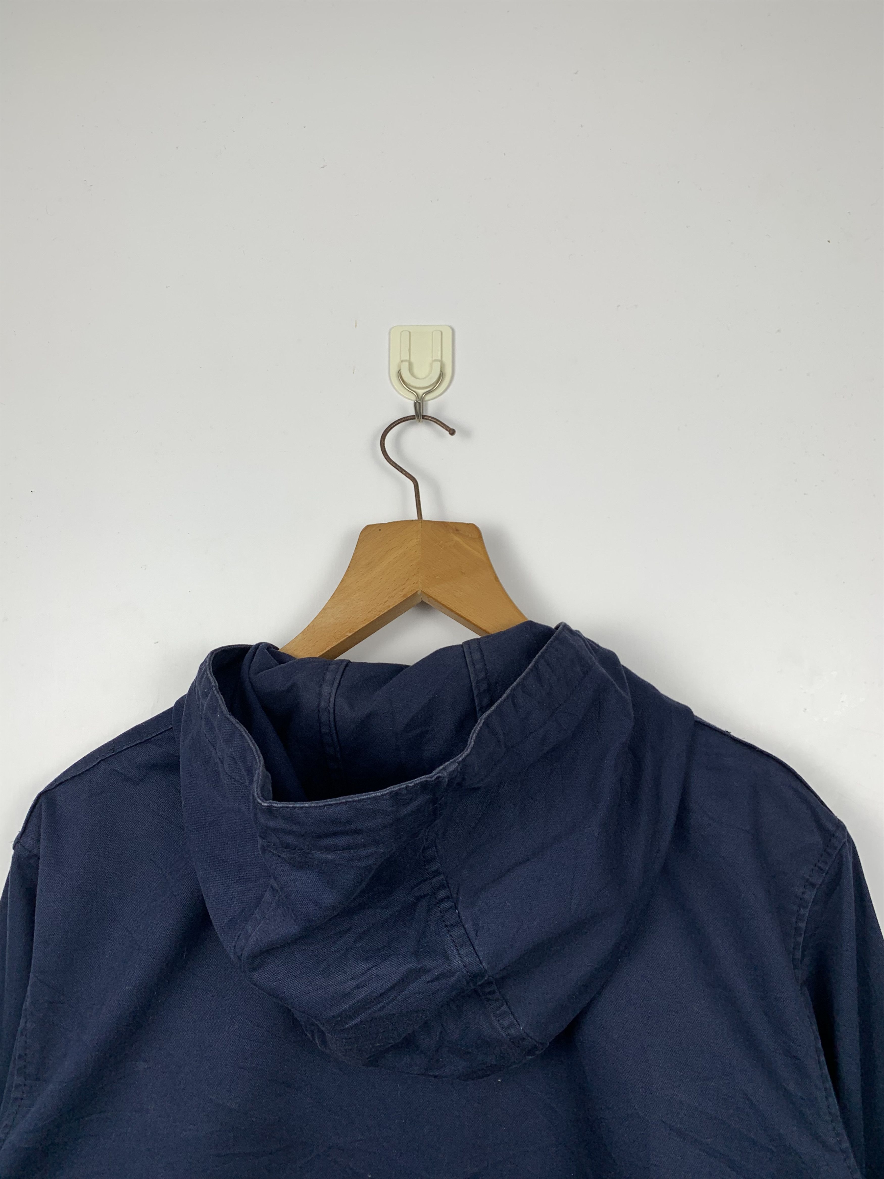 Old Navy Old Navy Hoodie Double Pocket Denim Jacket J1152 Size US L / EU 52-54 / 3 - 4 Thumbnail