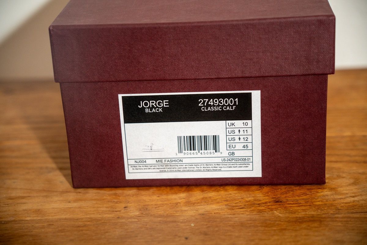 Dr. Martens Dr. Martens Jorge Black Leather Buckle Clog Men's Shoes Size US 11 / EU 44 - 6 Thumbnail