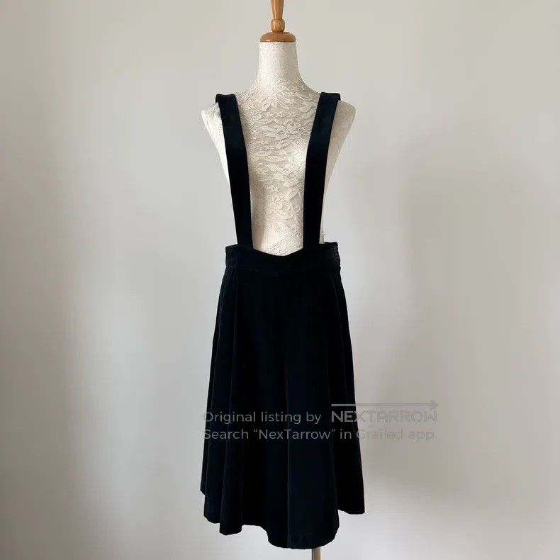 Comme des Garcons Comme Des Garcons size XS Retro Navy Blue Velvet Wide Leg Size 22" - 1 Thumbnail