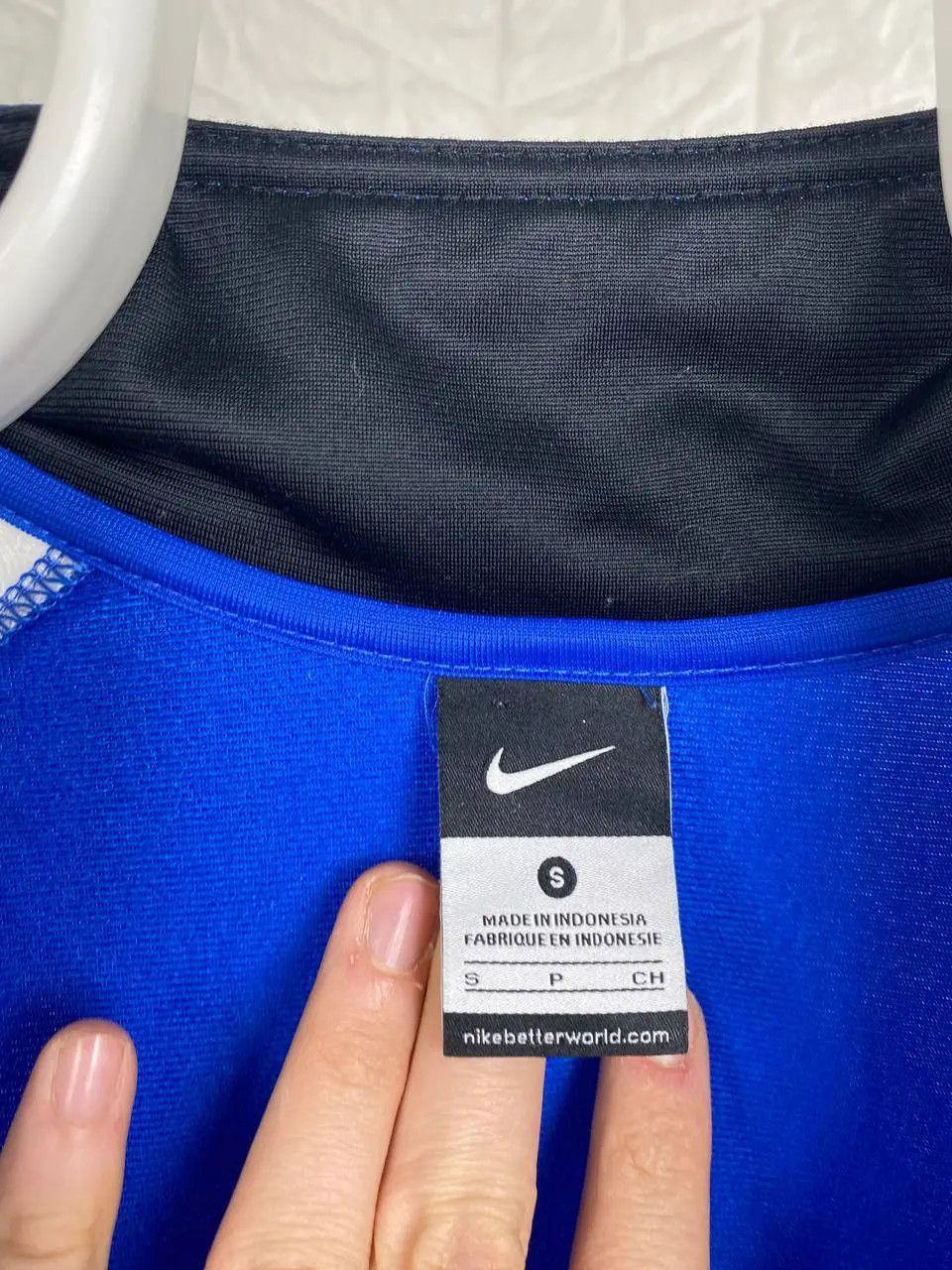 Nike × Vintage Nike Track Jacket Size S Navy Blue Size US S / EU 44-46 / 1 - 5 Thumbnail