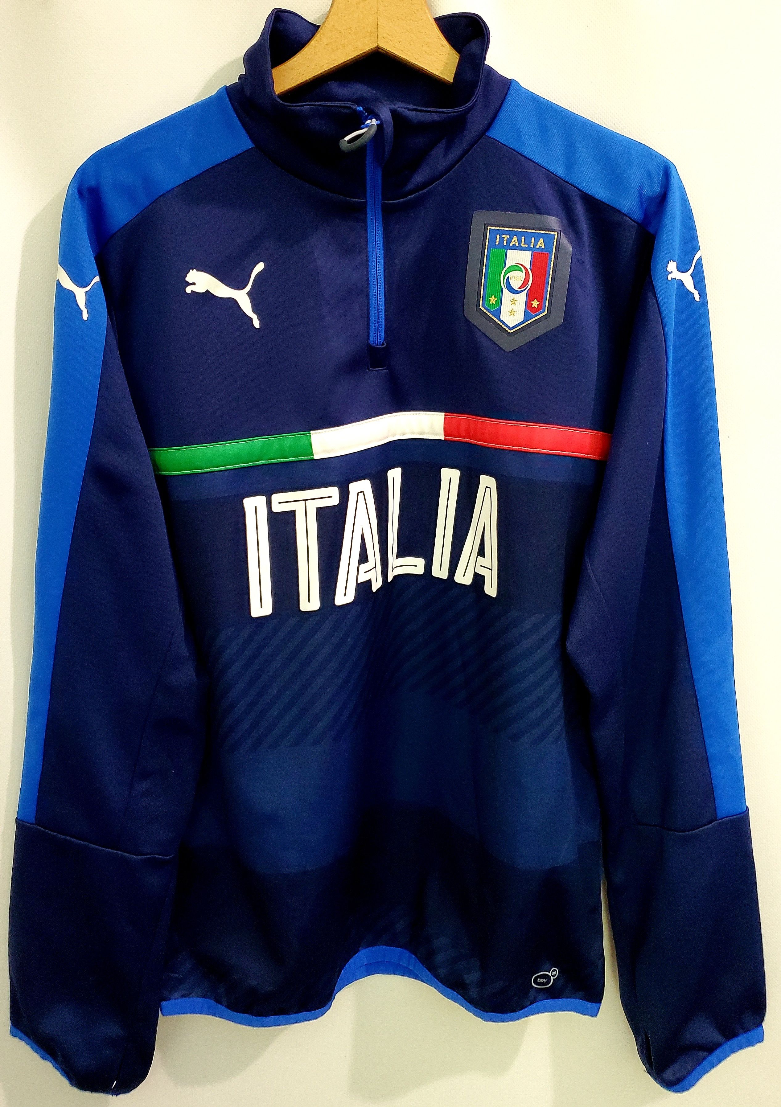 Puma × Vintage ITALY FOOTBALL SOCCER SWEATSHIRT size M perfect condition Size US M / EU 48-50 / 2 - 1 Thumbnail