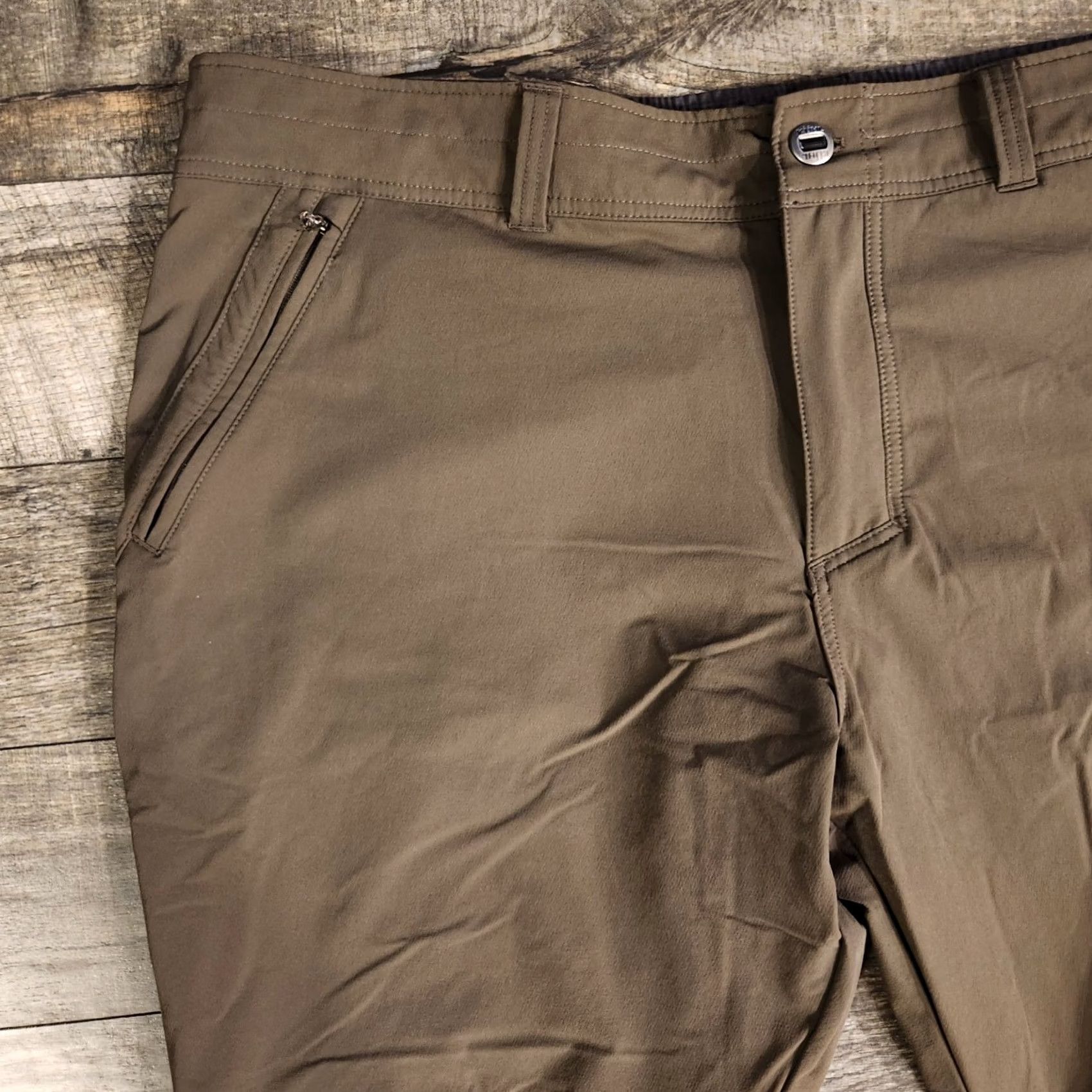 Vintage Kuhl Free Radikl Pants Mens 42x30 Brown Outdoor Performance Hiking Cargo 5-Pocket Regular Straight Vintage No Size US 42 / EU 58 - 4 Thumbnail