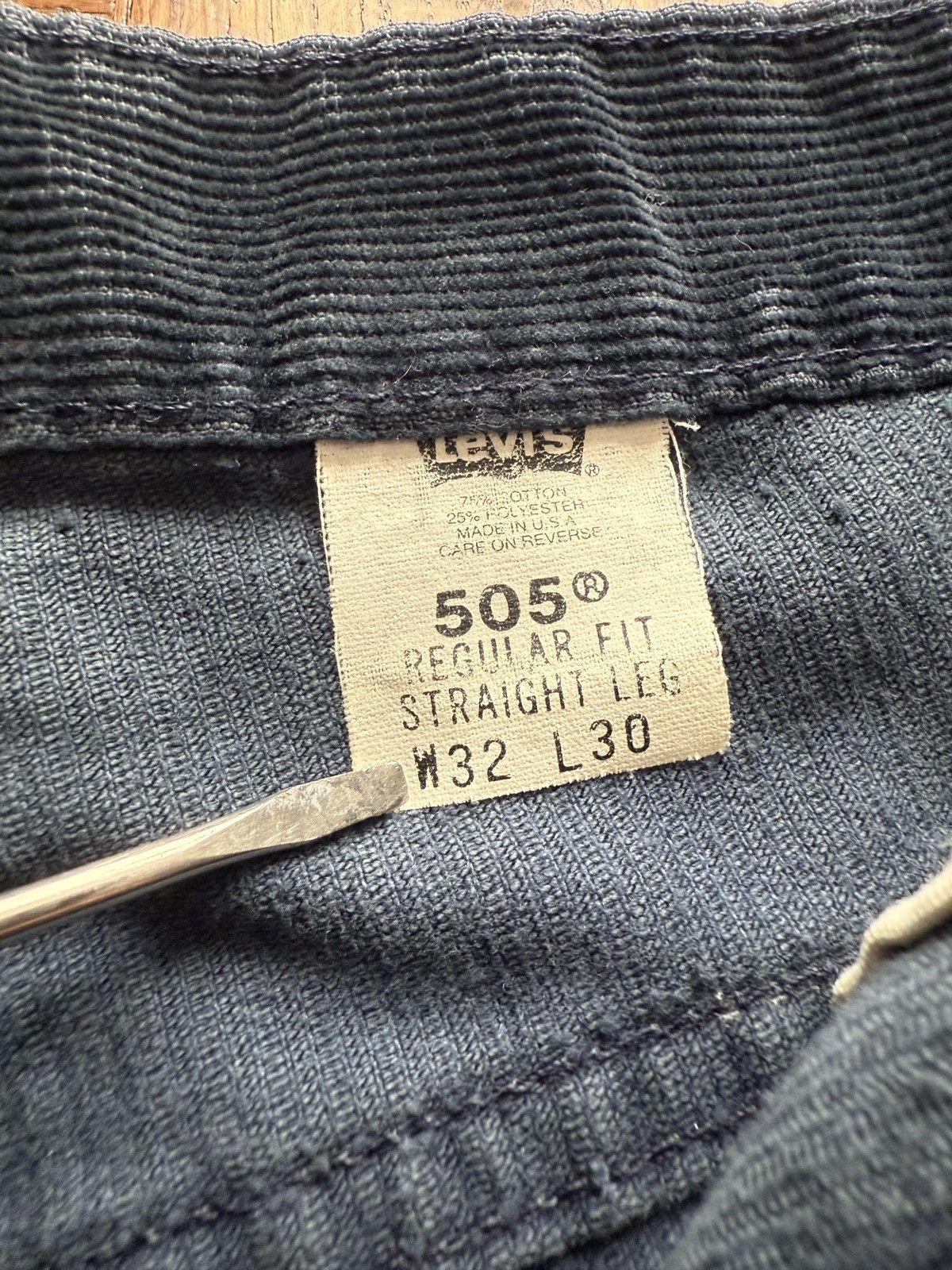 Levi's Vintage Levi's 505 Corduroy Faded Pants Size US 32 / EU 48 - 6 Thumbnail