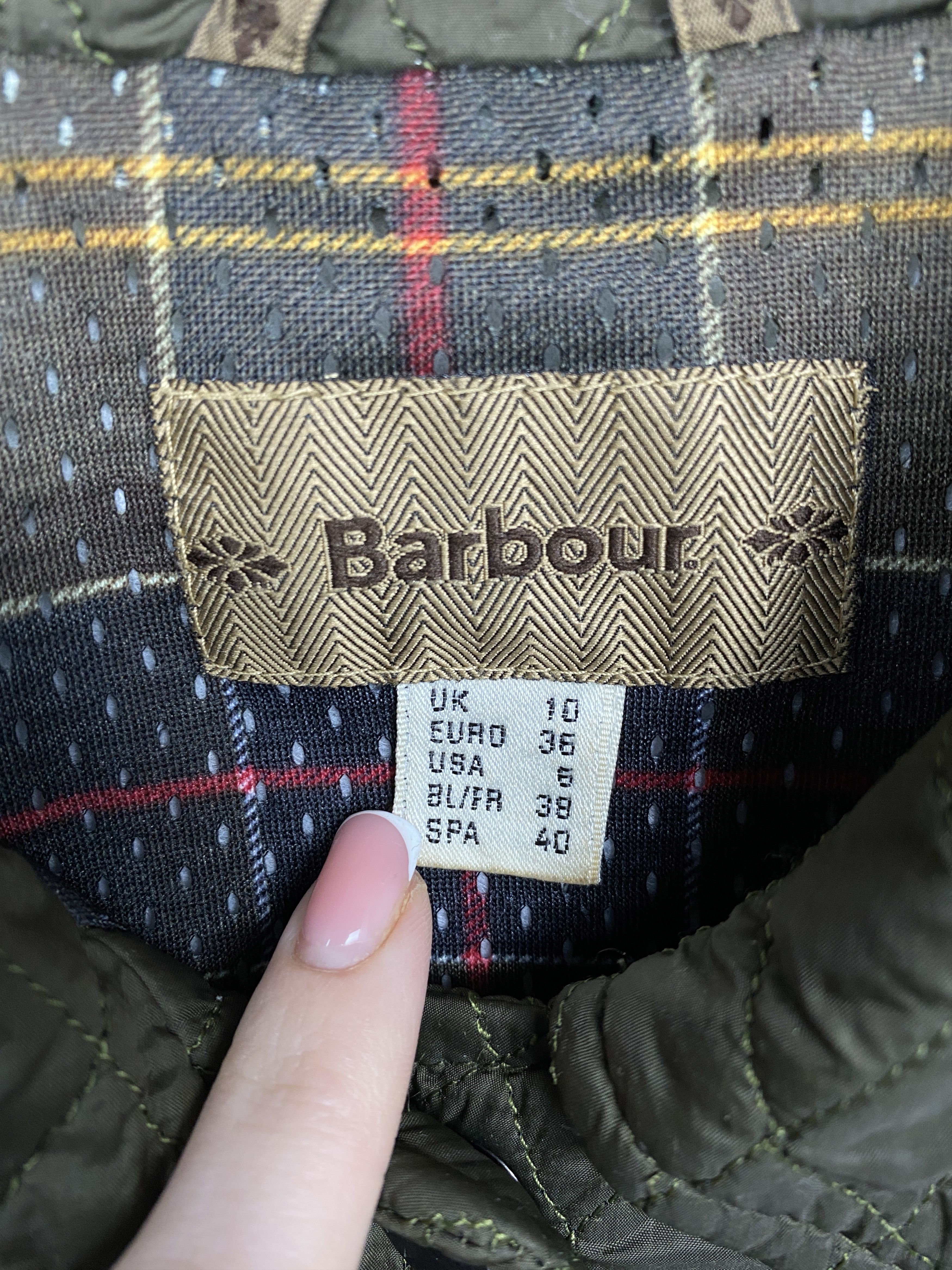 Barbour Barbour Vintage Womens Tailored Quilted Jacket Size M / US 6-8 / IT 42-44 - 3 Thumbnail