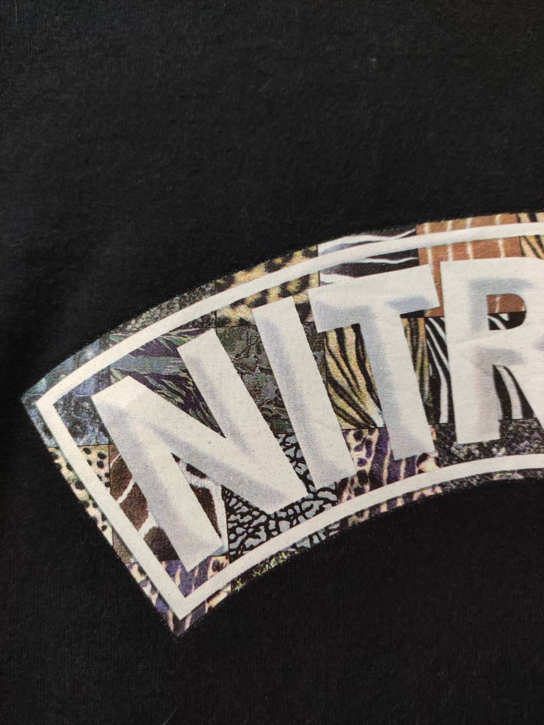 Japanese Brand Nitraid Anti Babylon Equipment Animal Patchwork Logo T-Shirt Size US XL / EU 56 / 4 - 4 Thumbnail