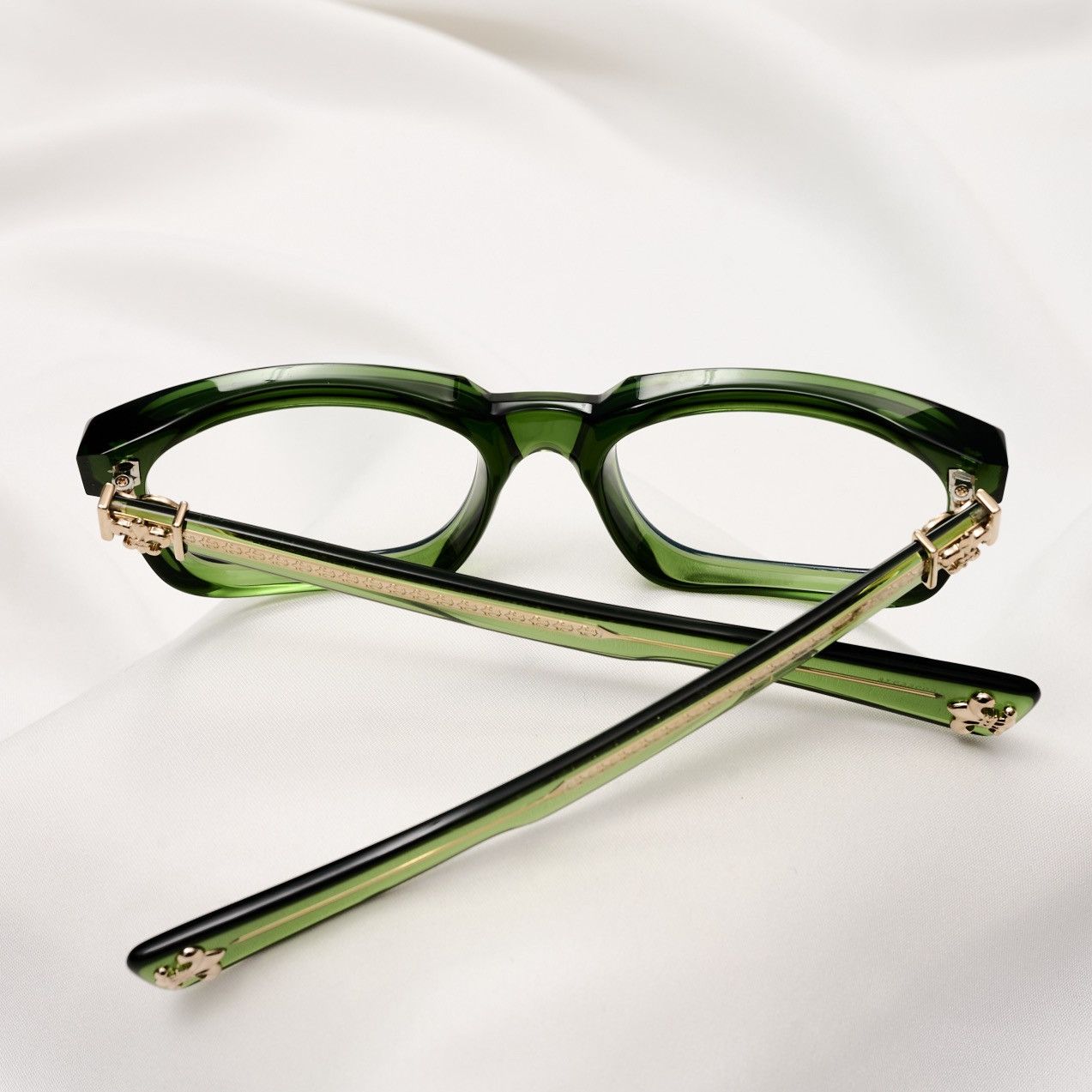 Chrome Hearts CHROME HEARTS SEE YOU IN TEA DARK OLIVE GLASSES Size ONE SIZE - 7 Thumbnail