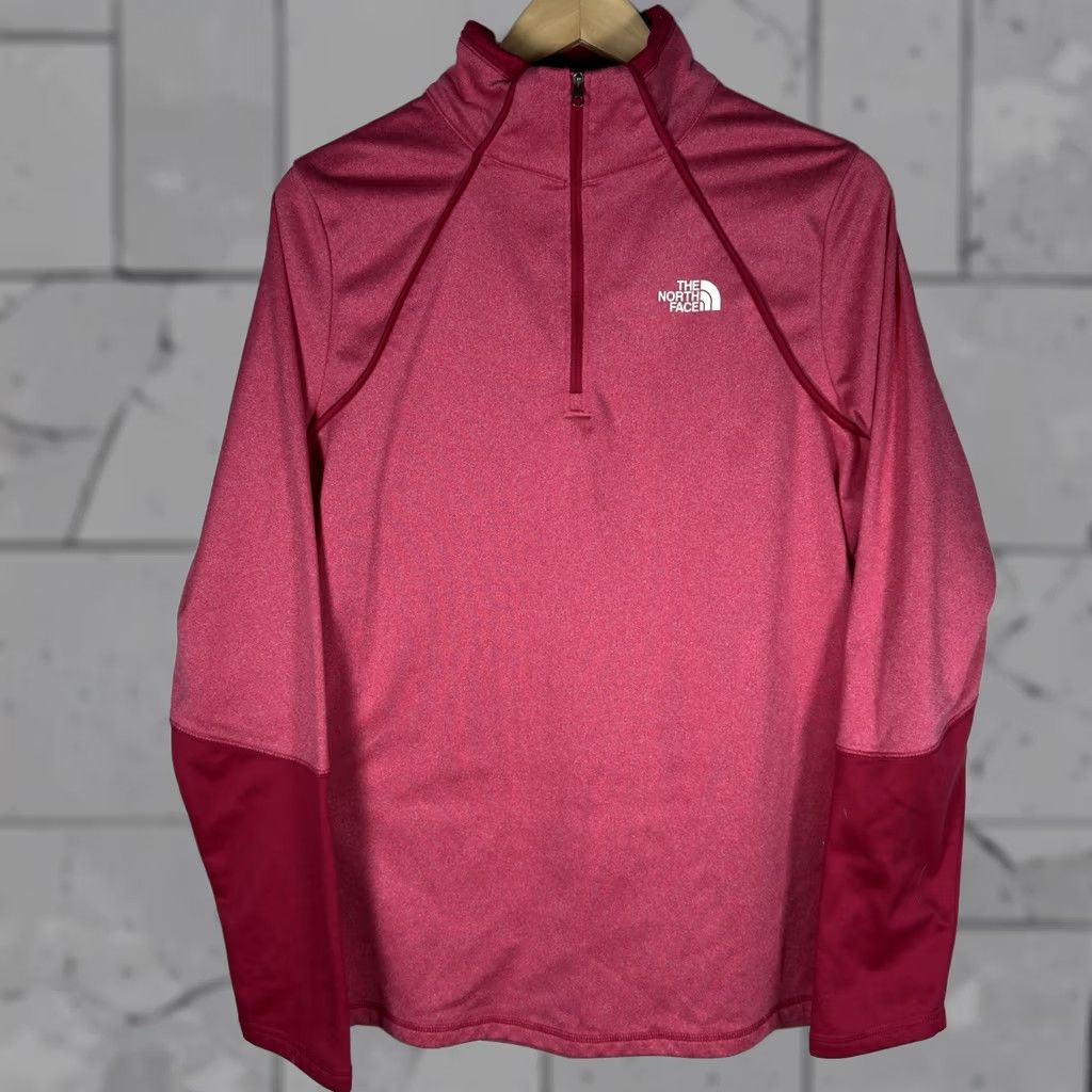The North Face The North Face Jacket Pink Half Zip Pullover Womens XL Size XL / US 12-14 / IT 48-50 - 1 Thumbnail