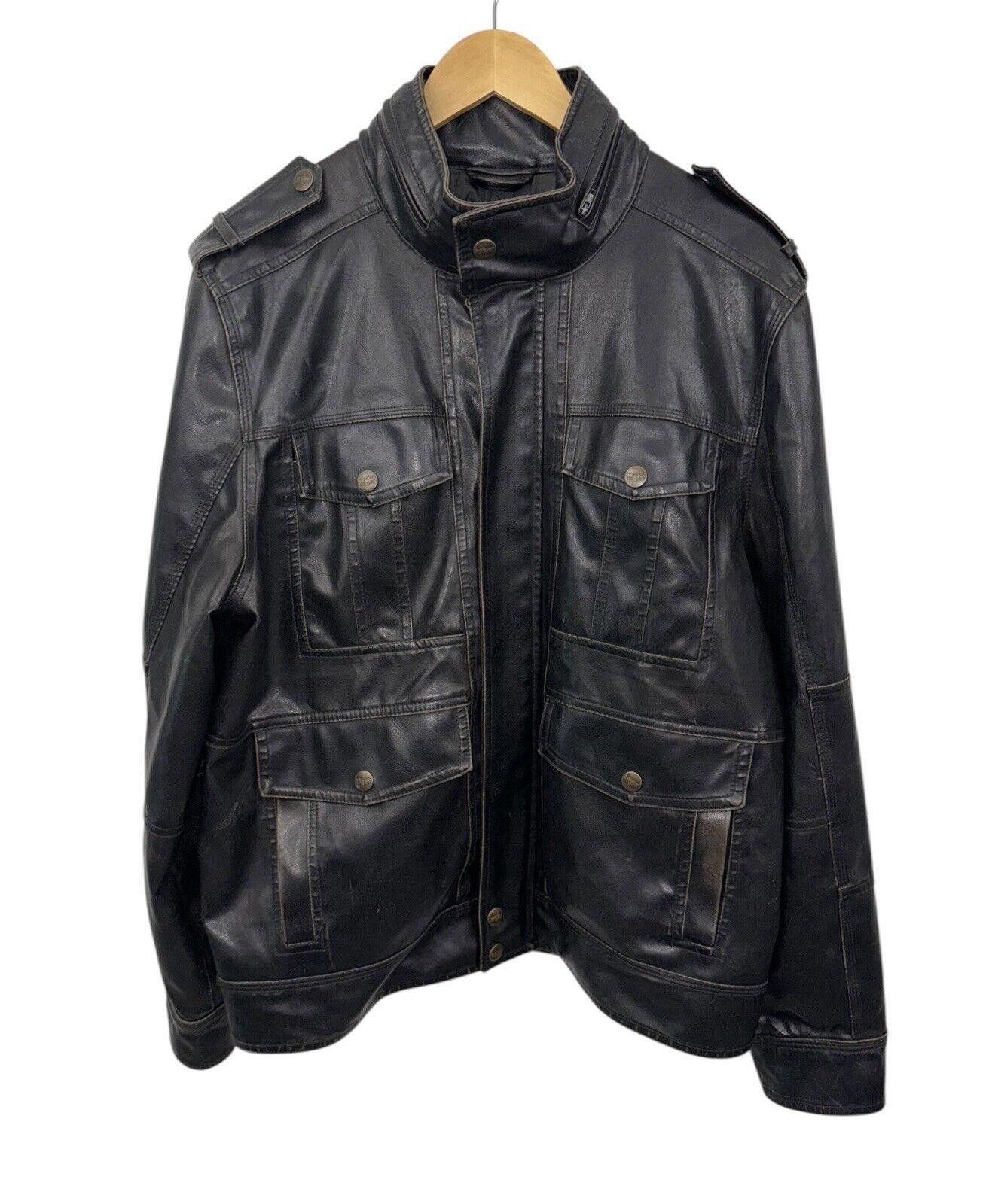 Levi's Vintage Levi's Leather Biker Trucker Hideaway Hood Jacket L Size US L / EU 52-54 / 3 - 1 Thumbnail