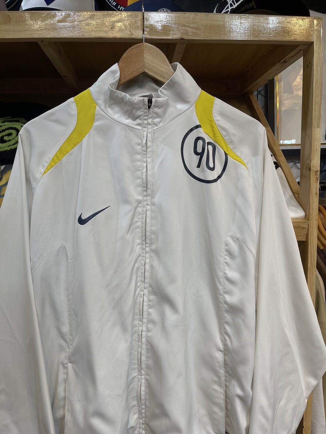 Nike Vintage Nike Total 90 00's Track Jacket Size US XL / EU 56 / 4 - 3 Thumbnail