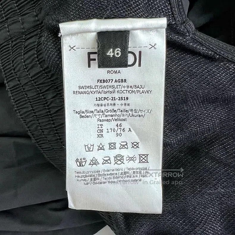 Fendi Fendi Lycra FF Monogram Printed Drawstring Beach Pants Size US 30 / EU 46 - 4 Thumbnail