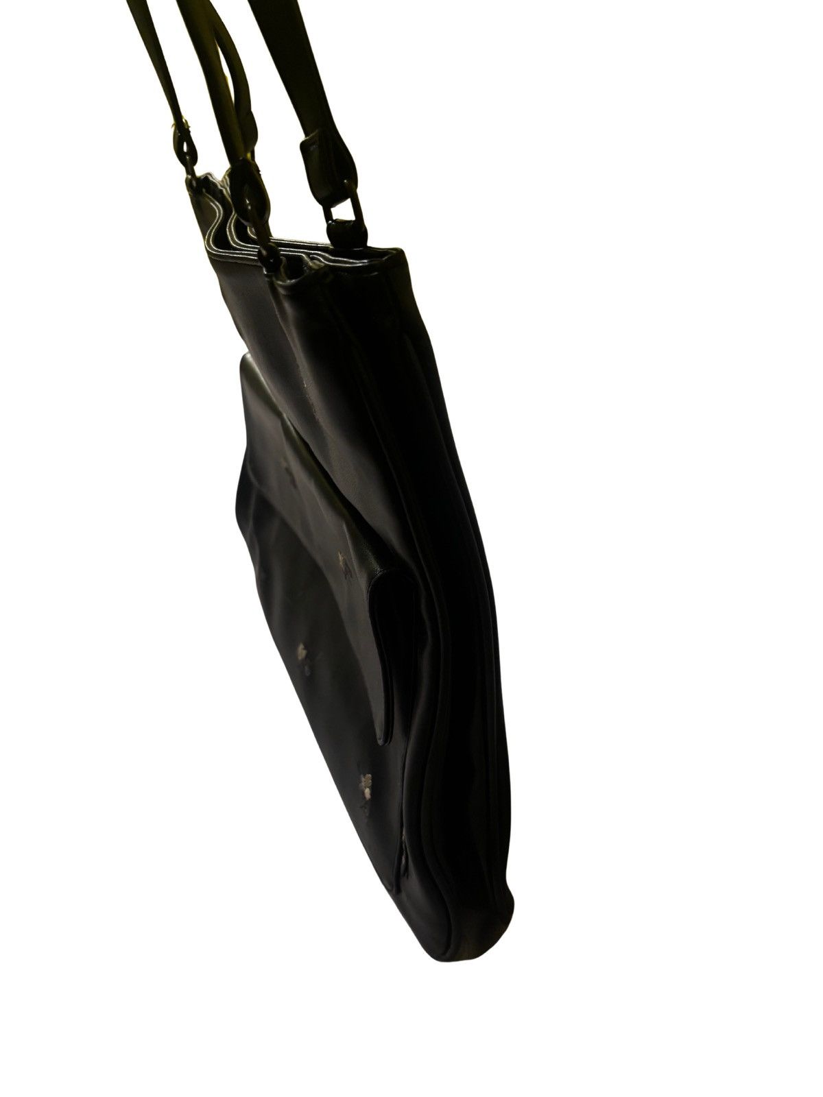 Other Antique black leather embroidered bag Size ONE SIZE - 6 Thumbnail