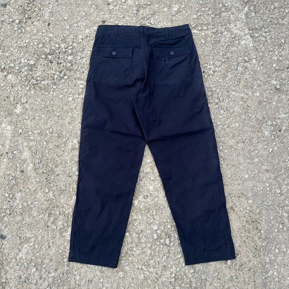 Japanese Brand STEALS 💥JAPANESE VINTAGE TROUSERS UNIQLO FATIQUE ARMY PANTS Size US 31 - 9 Thumbnail