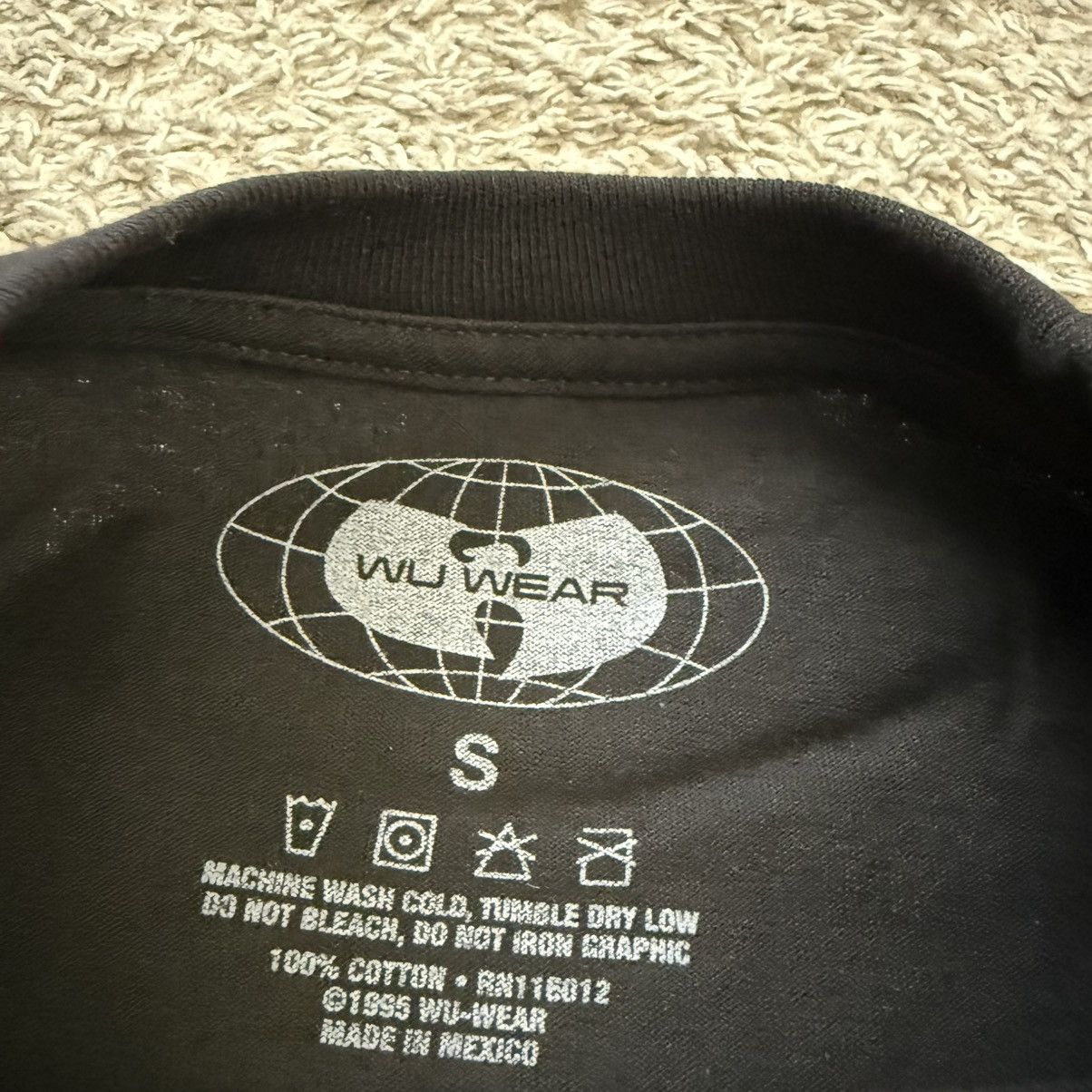 Wu-Tang Clan 🔴Wu Wear Shirt Size Small Wu-Tang Spellout Black Rza Gza Size US S / EU 44-46 / 1 - 3 Thumbnail