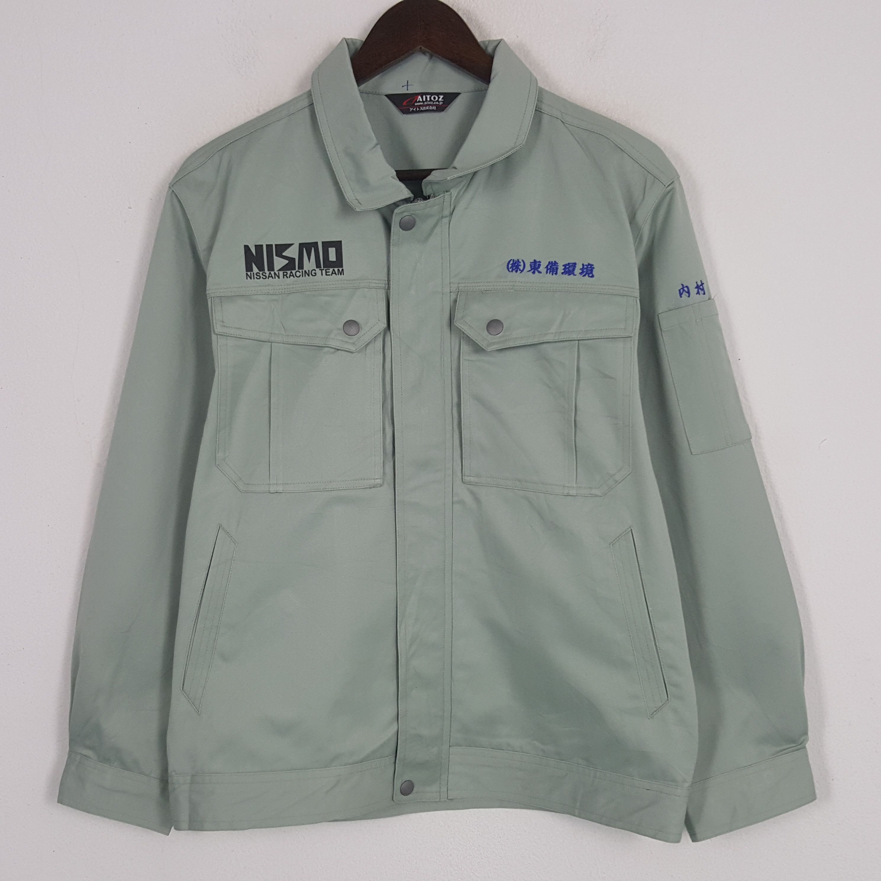 Japanese Brand × Vintage Vintage Nismo Racing Team Custom Sport Uniform Jacket Size US L / EU 52-54 / 3 - 3 Thumbnail