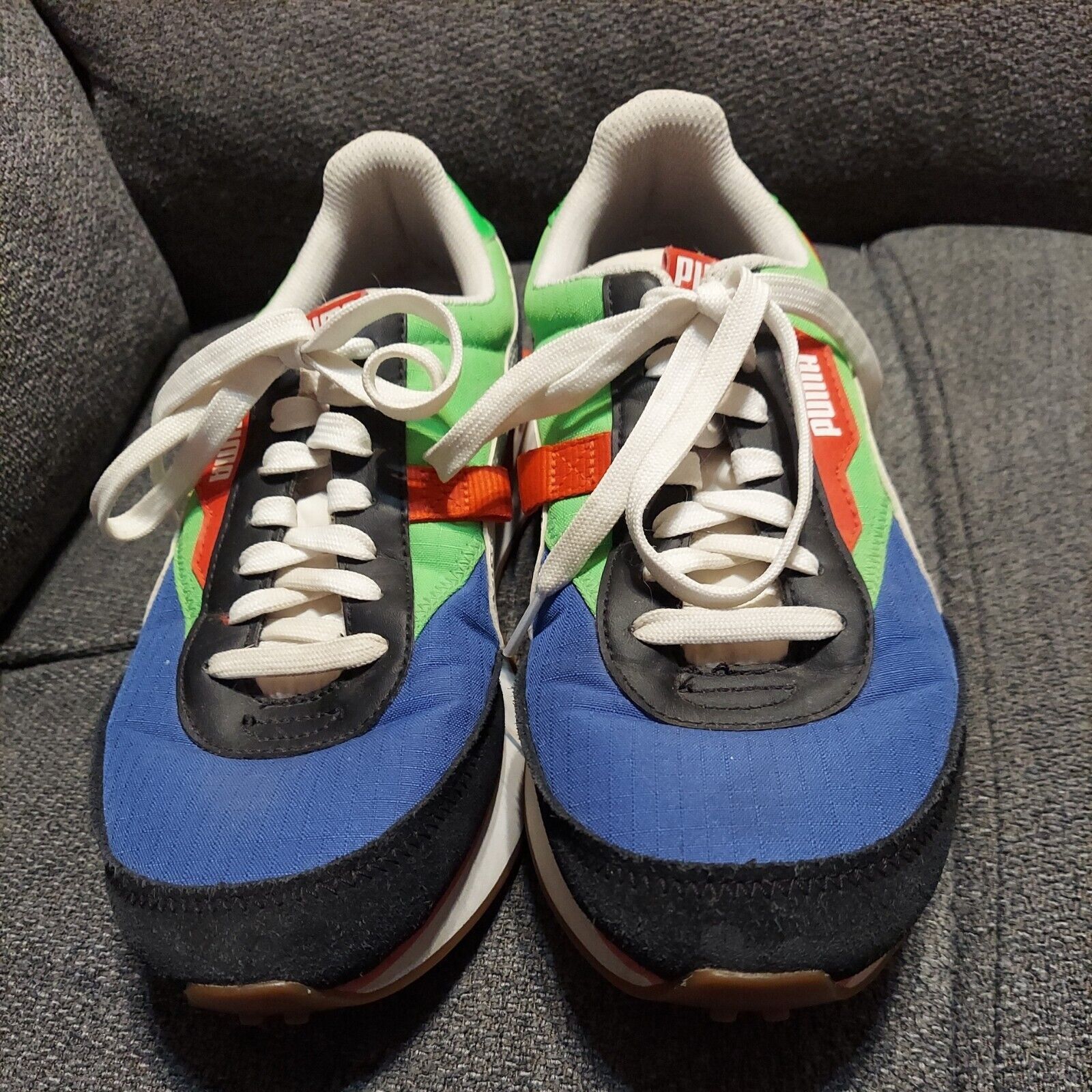 Puma Size 8.5 - PUMA Future Rider Dazzling Blue Tennis Shoes Sne Size US 8.5 / EU 41-42 - 1 Thumbnail