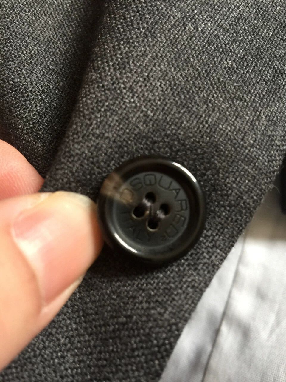 Dsquared2 Dsquared2 D2 Slim Virgin Wool Two-Button Suit Jacket ITALY Size 48R - 6 Thumbnail