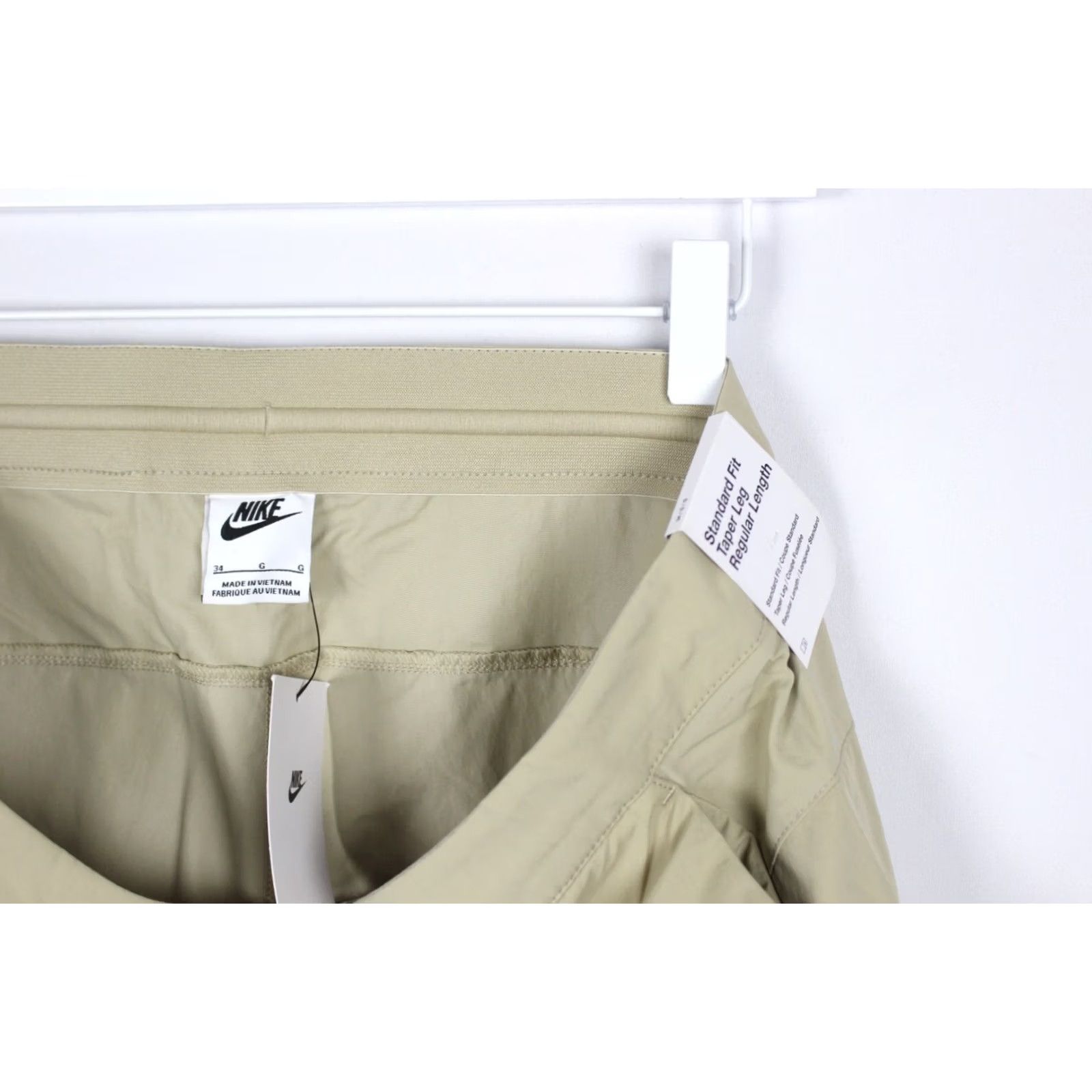 Nike Nike Sportswear Cargo Utility Pants Taper Leg 34 x 28 Beige 100% Nylon Men’s Style Essentials Size US 34 / EU 50 - 6 Thumbnail