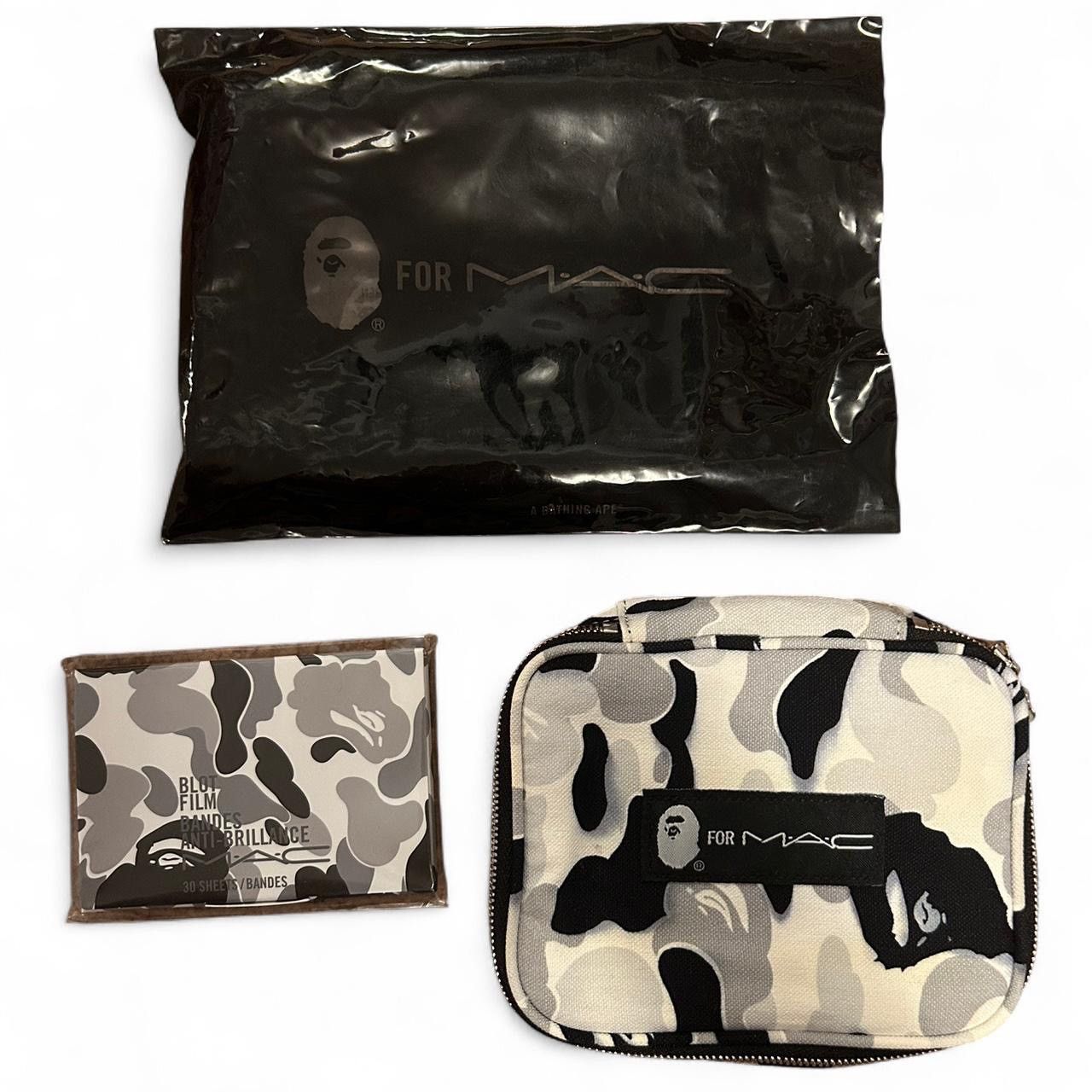 Bape Vintage Bape X Mac Makeup Pouch + Oil Blotting Sheets Size ONE SIZE - 1 Thumbnail