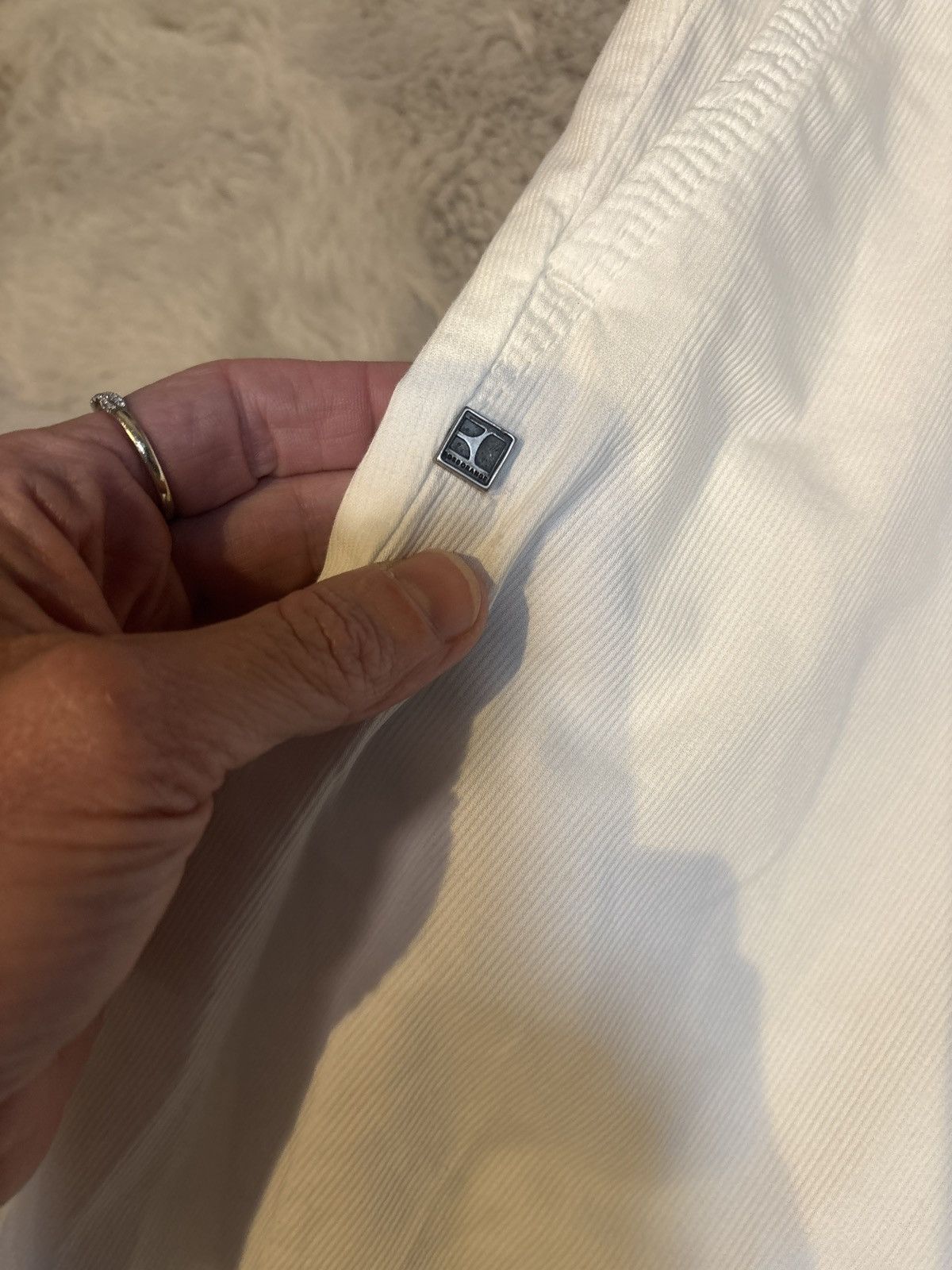 Other Boss Orange Regular Fit White Shorts Men’s Size Size US 36 / EU 52 - 3 Thumbnail
