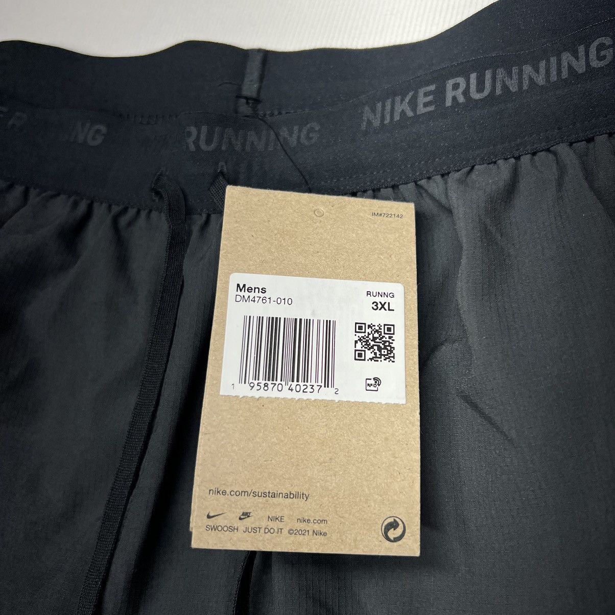 Nike Nike Dri-Fit Shorts Stride Brief Lined Running DM4761-010 Size US 40 / EU 56 - 5 Thumbnail