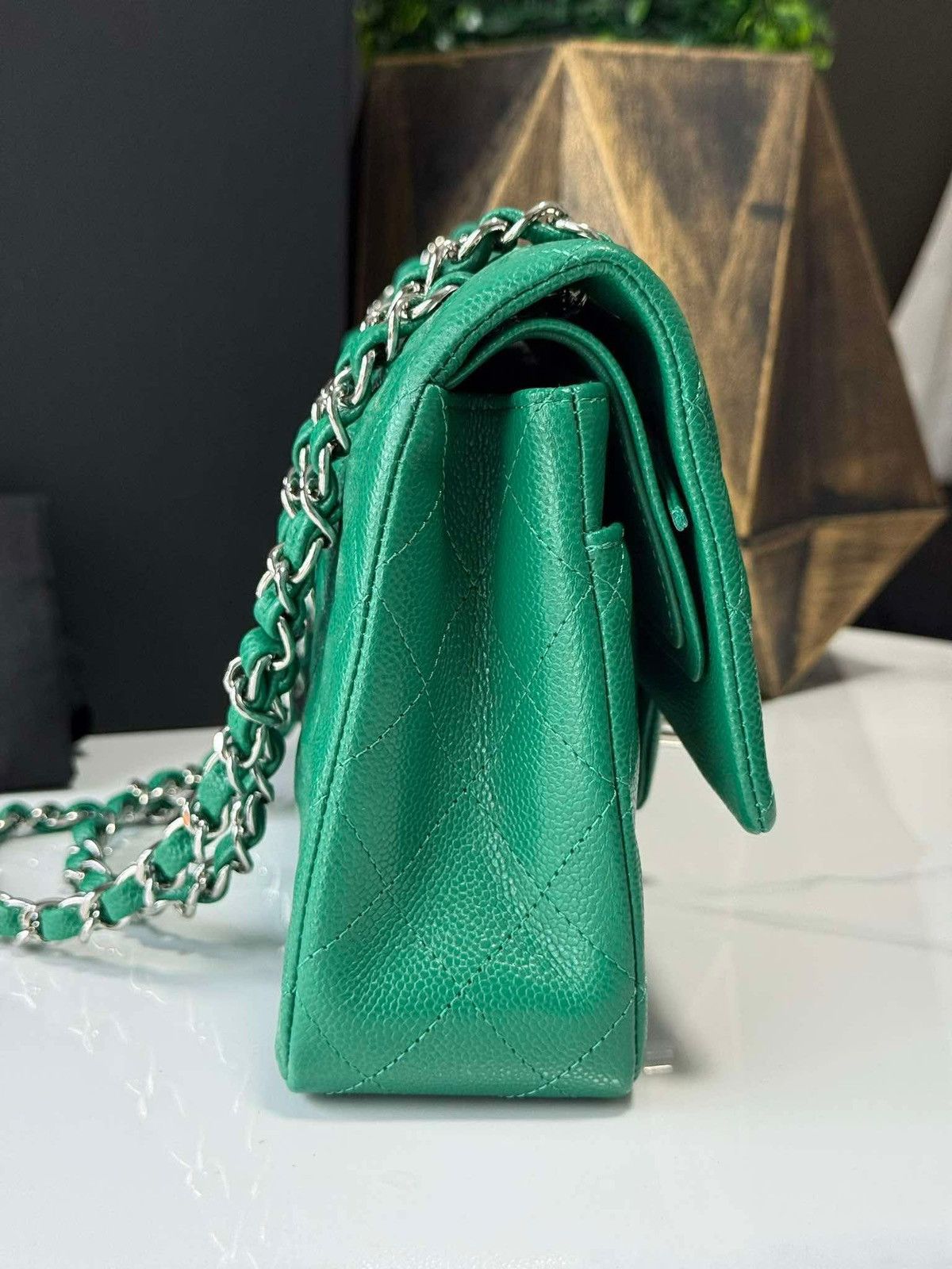 Chanel Chanel Double Flap Caviar Medium Size ONE SIZE - 7 Thumbnail