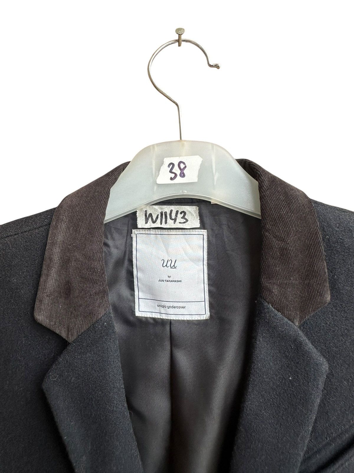 Undercover × Uniqlo Uniqlo Undercover Wool Coat With Curduroy Accents Size L / US 10 / IT 46 - 3 Thumbnail