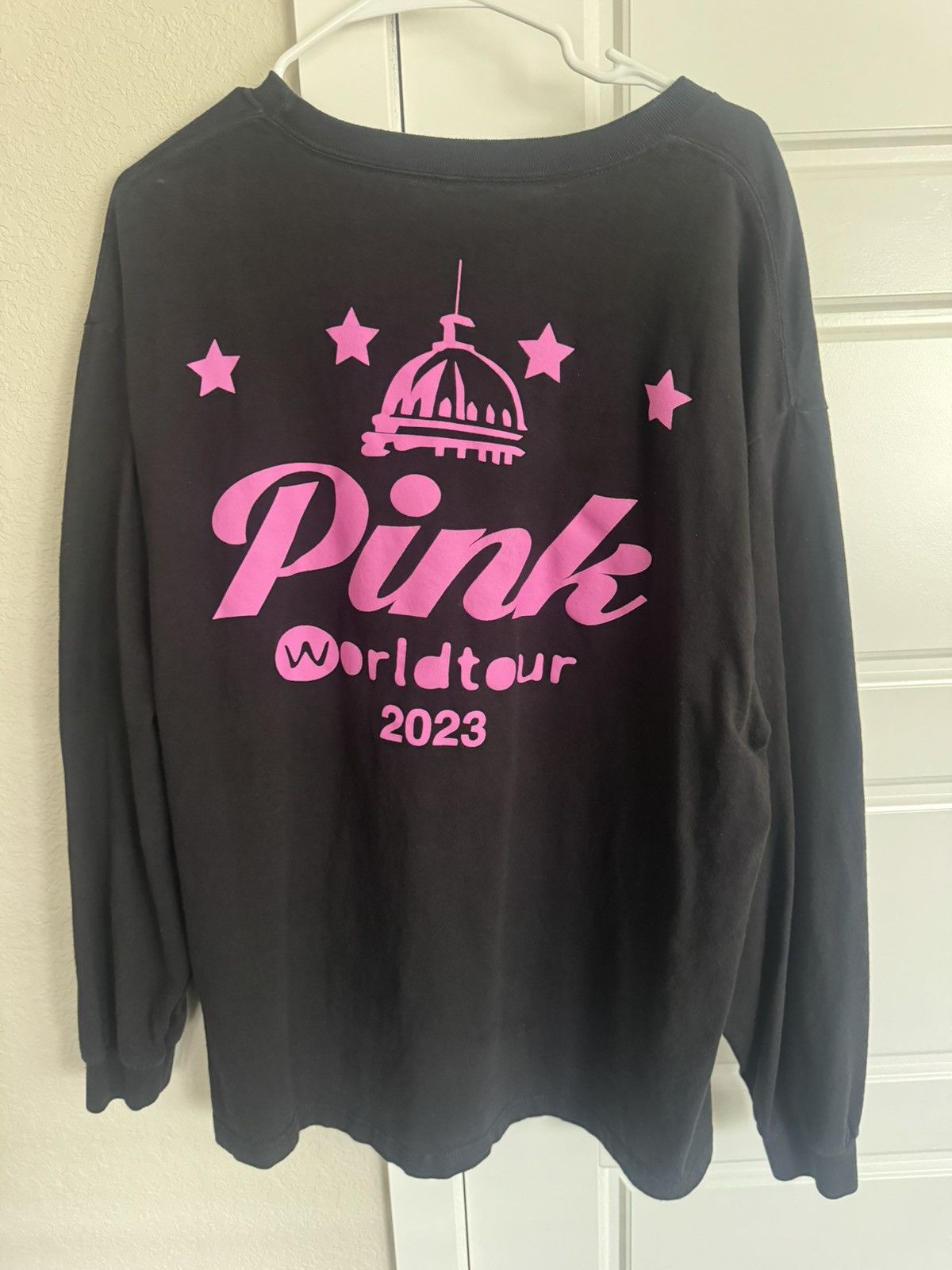 Lil Uzi Vert Pink Tour Lil Uzi Long sleeve tee Size US XL / EU 56 / 4 - 1 Thumbnail