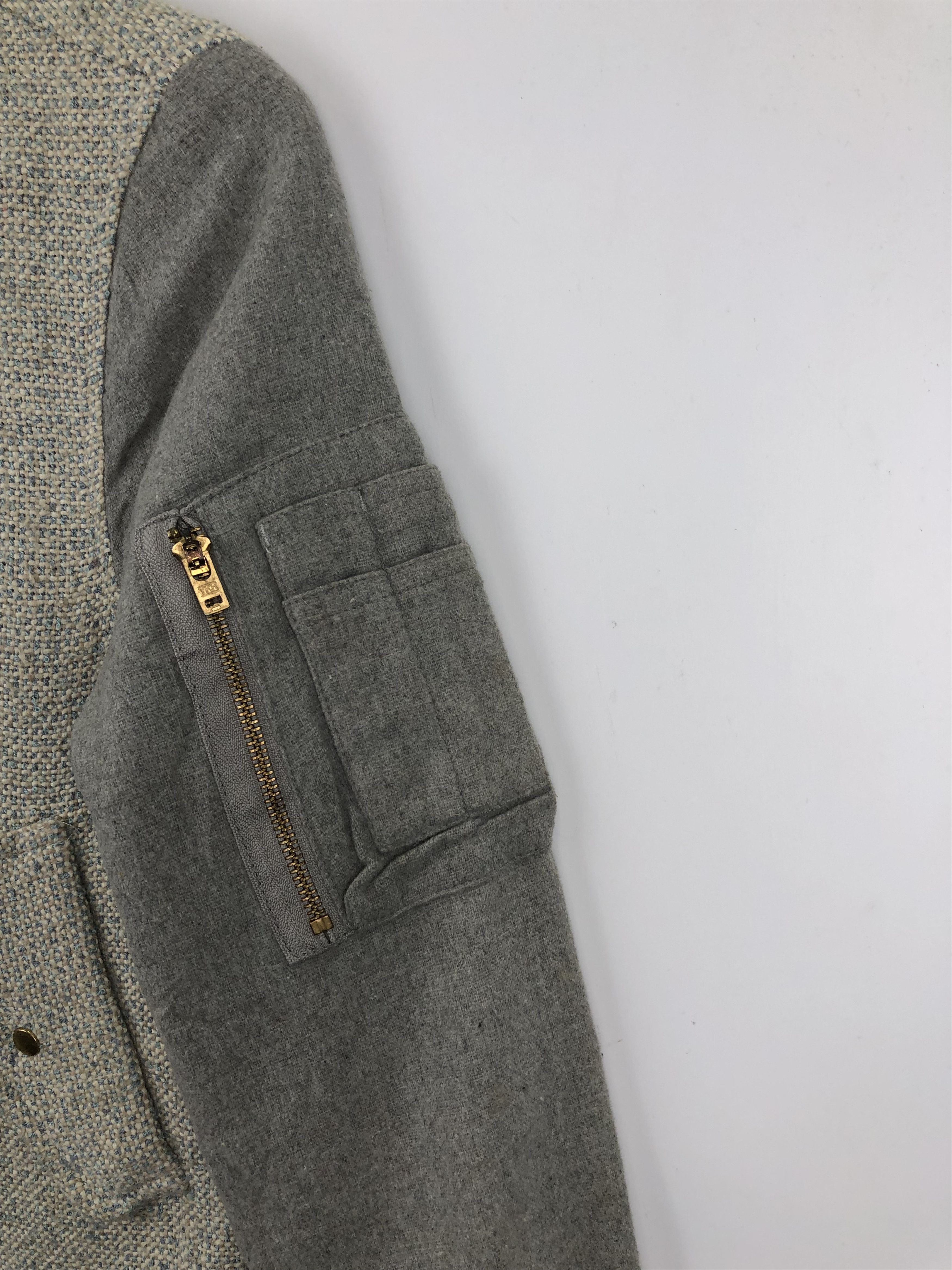 Japanese Brand Vintage Japanese Brand Wool Varsity Jacket Bomber V0447 Size US M / EU 48-50 / 2 - 6 Thumbnail