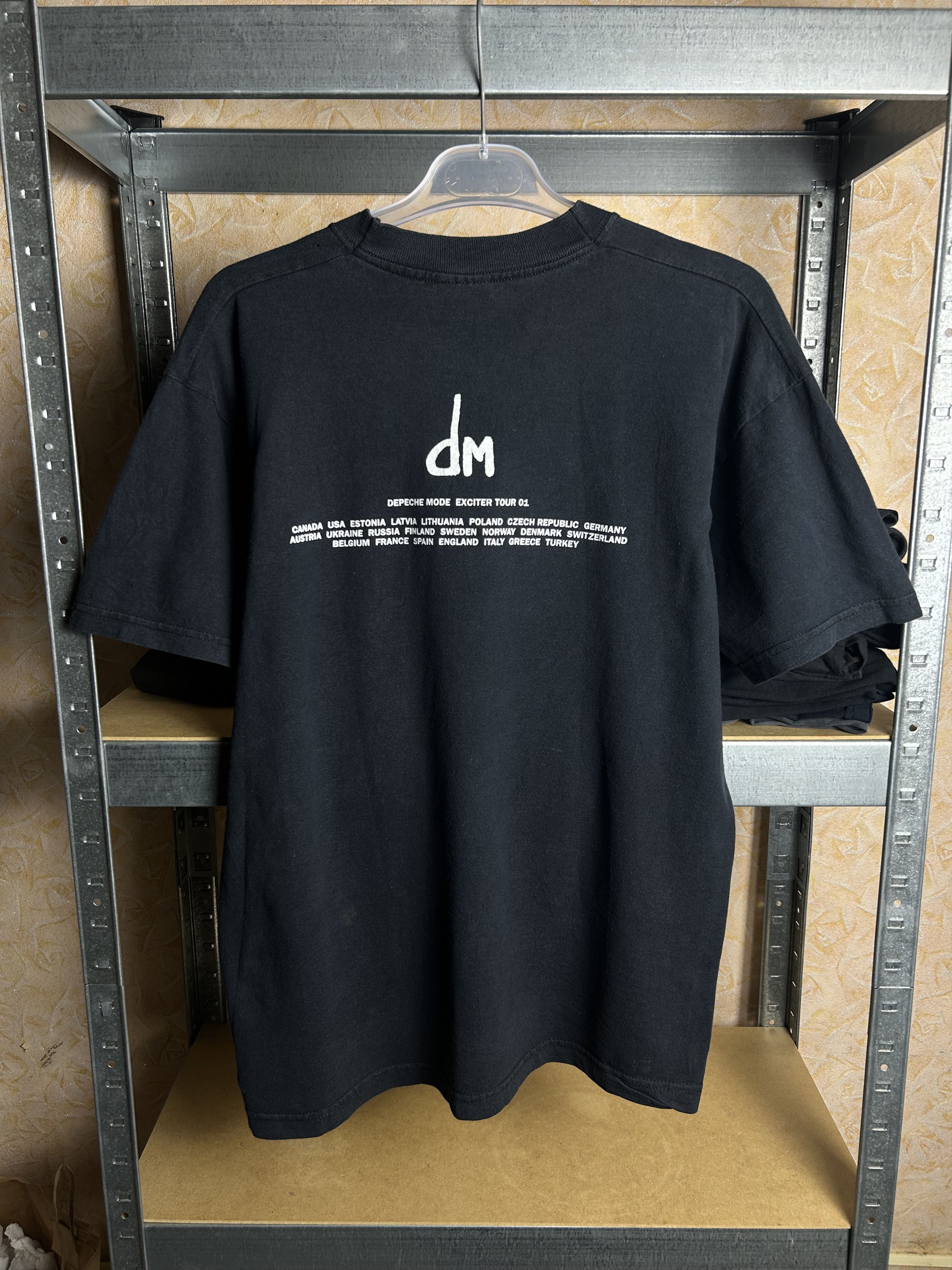 Band Tees Vintage 2001 Depeche Mode Rock Band Exciter Tour T-shirt Size US M / EU 48-50 / 2 - 2 Thumbnail