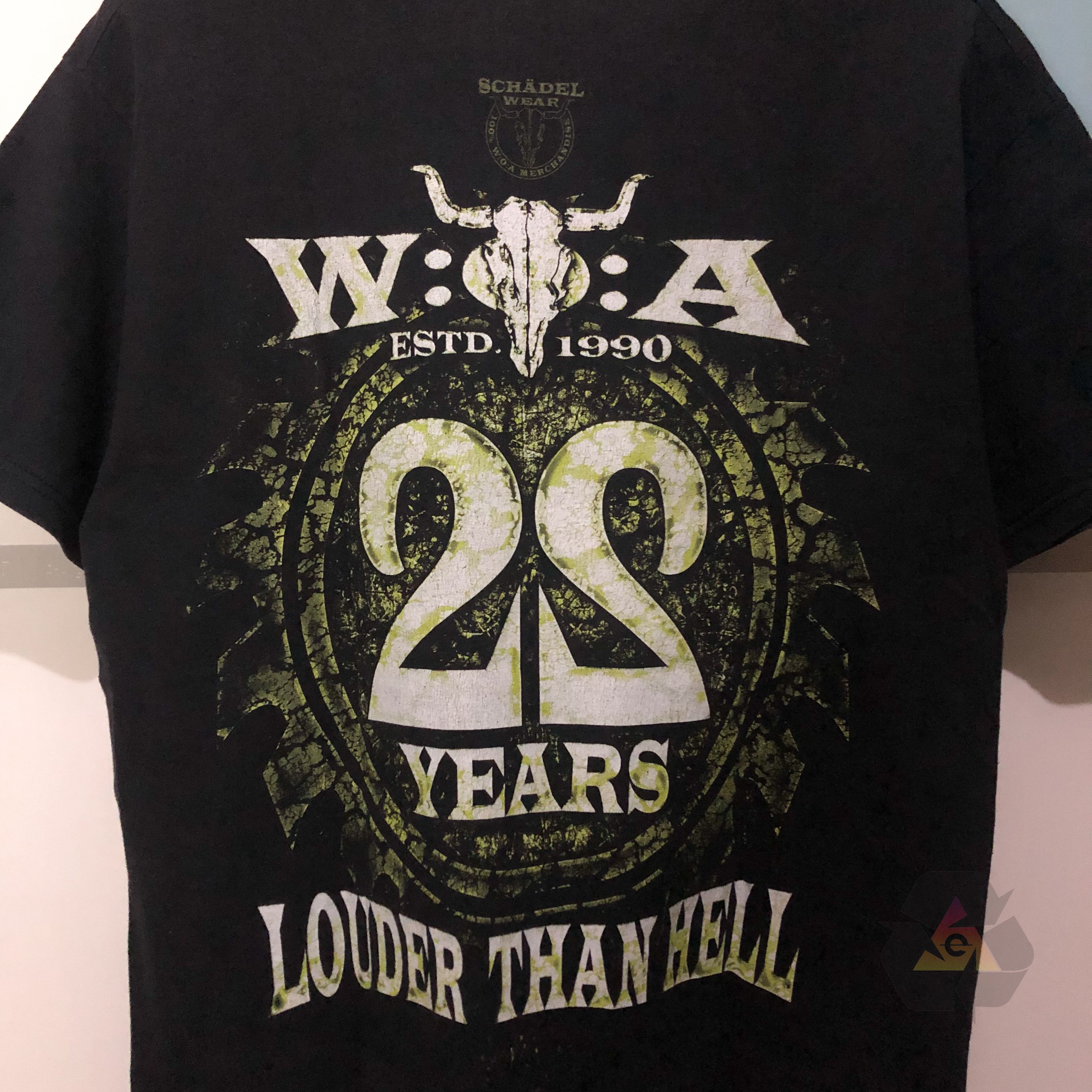 Band Tees Vintage WOA Wacken Festival 2011 Personal Memorials T-Shirt Size US M / EU 48-50 / 2 - 11 Thumbnail