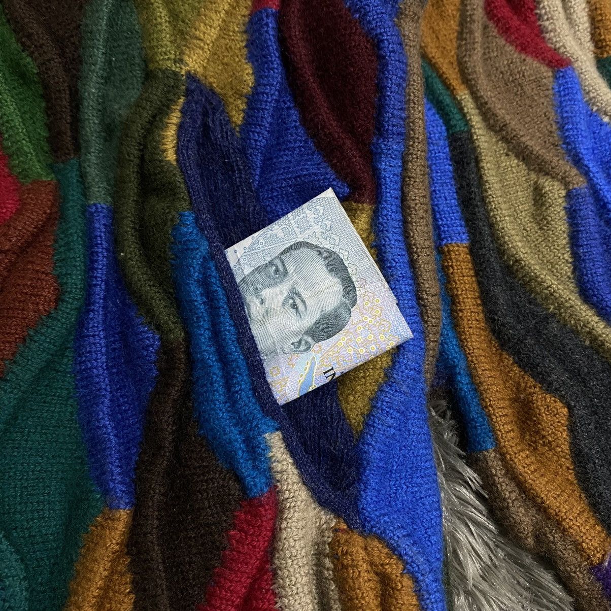 Coogi Vintage 90s Limnos Australia Coogi Style 3D Knit Cardigan Size M / US 6-8 / IT 42-44 - 5 Thumbnail