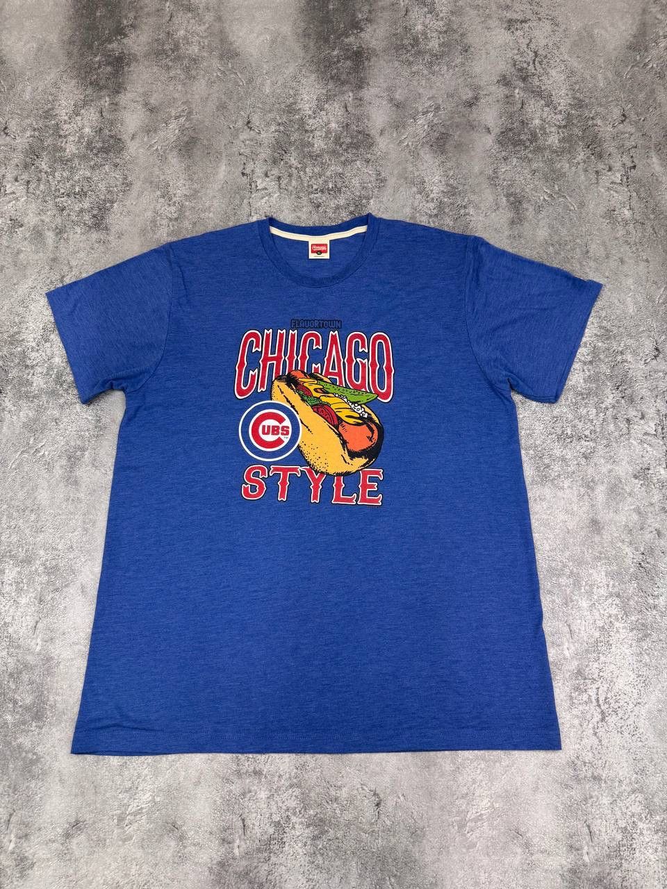 Homage Homage Chicago Cubs Men's T-Shirt Blue XL Size US XL / EU 56 / 4 - 1 Thumbnail