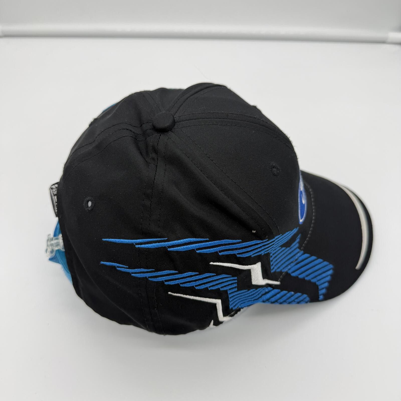 Other Y2K Ford Racing Hat Fast Eddie Adjustable Black Blue Size ONE SIZE - 6 Thumbnail