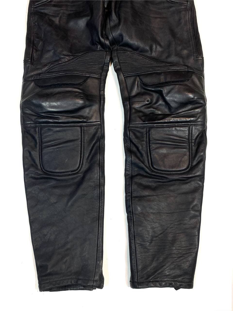 Leather Leder Vintage Rare Racing Moto Leather Pants Size US 36 / EU 52 - 3 Thumbnail