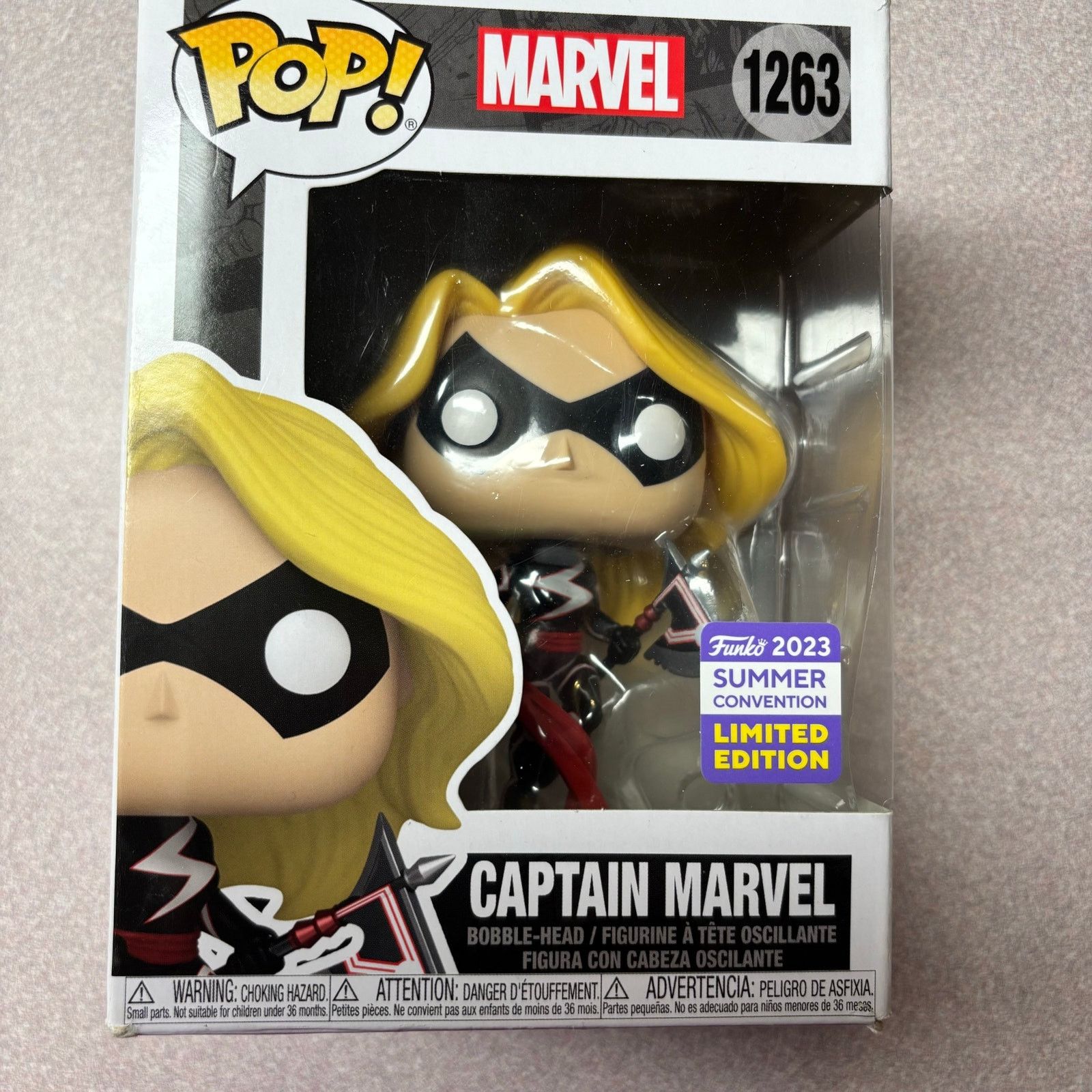Other Marvel Captain Marvel Funko Pop 1263 Bobblehead NIB Size ONE SIZE - 1 Thumbnail