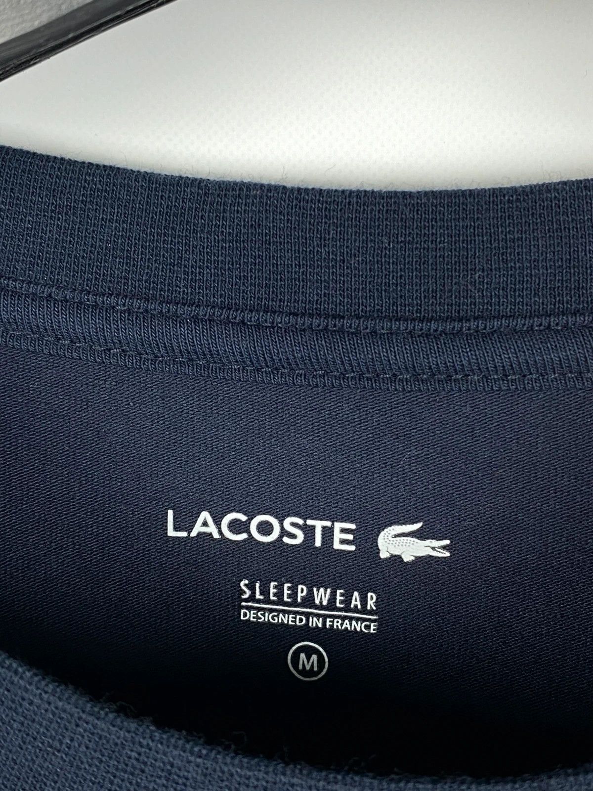 Lacoste Lacoste Men Longsleeve Navy Blue Cotton size M Size US M / EU 48-50 / 2 - 4 Thumbnail