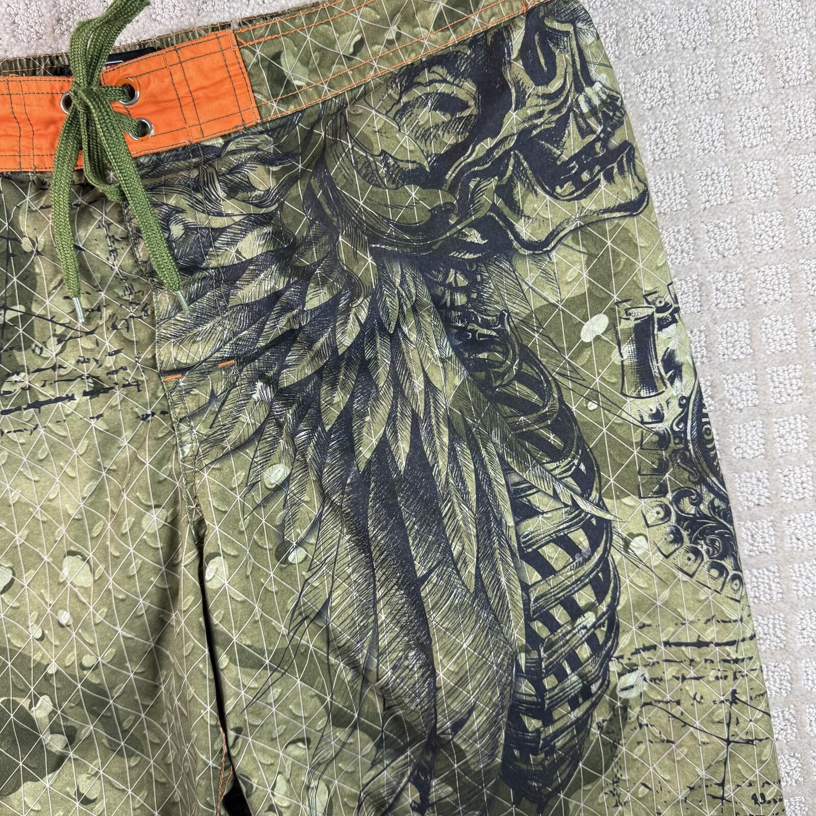Other MMA Elite Camo Fight Shorts Skull Graphic Large Size US 34 / EU 50 - 2 Thumbnail