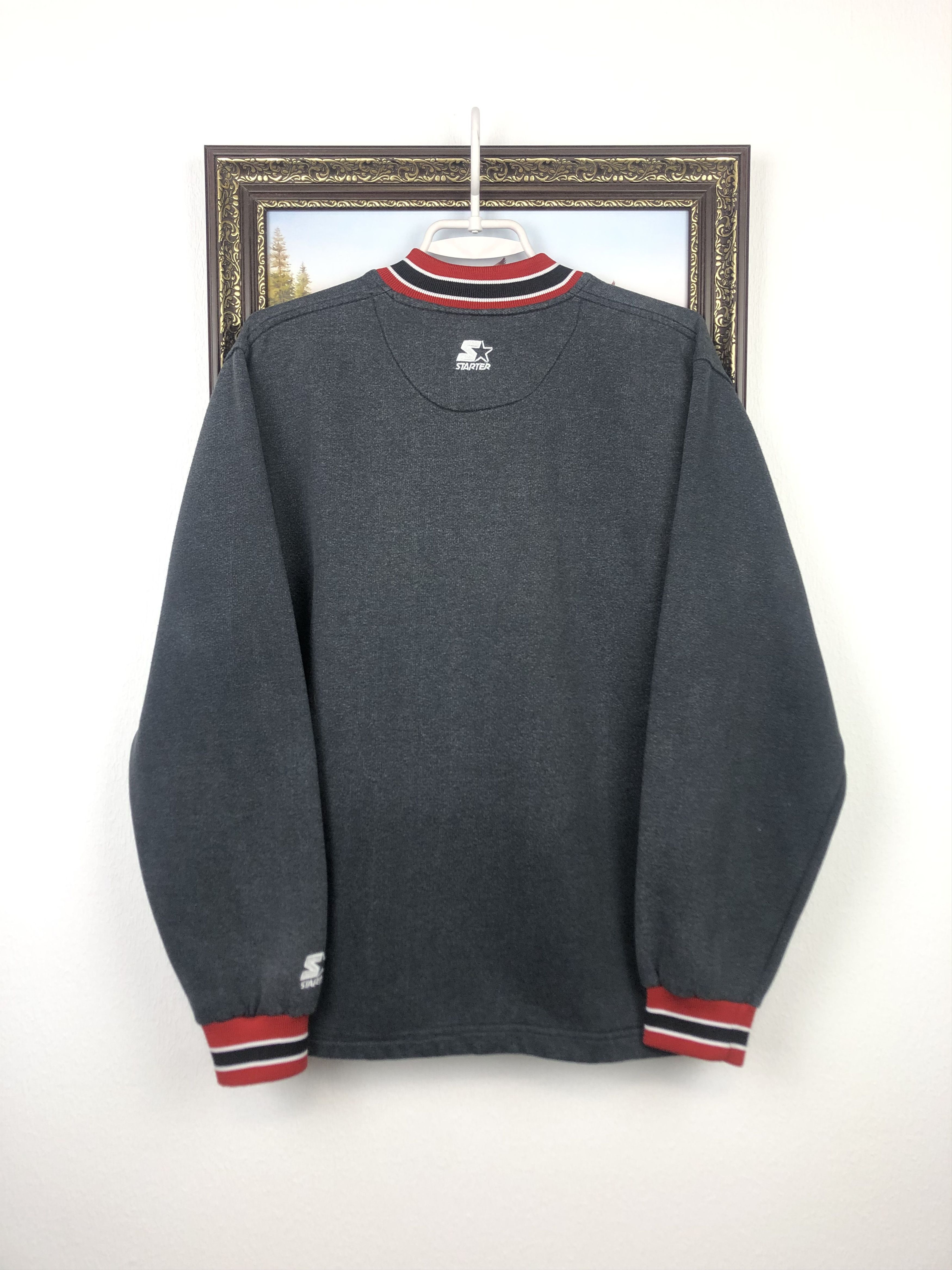 Starter Vintage Chicago Bulls NBA Jordan Sweatshirt Embroided Size US M / EU 48-50 / 2 - 9 Thumbnail