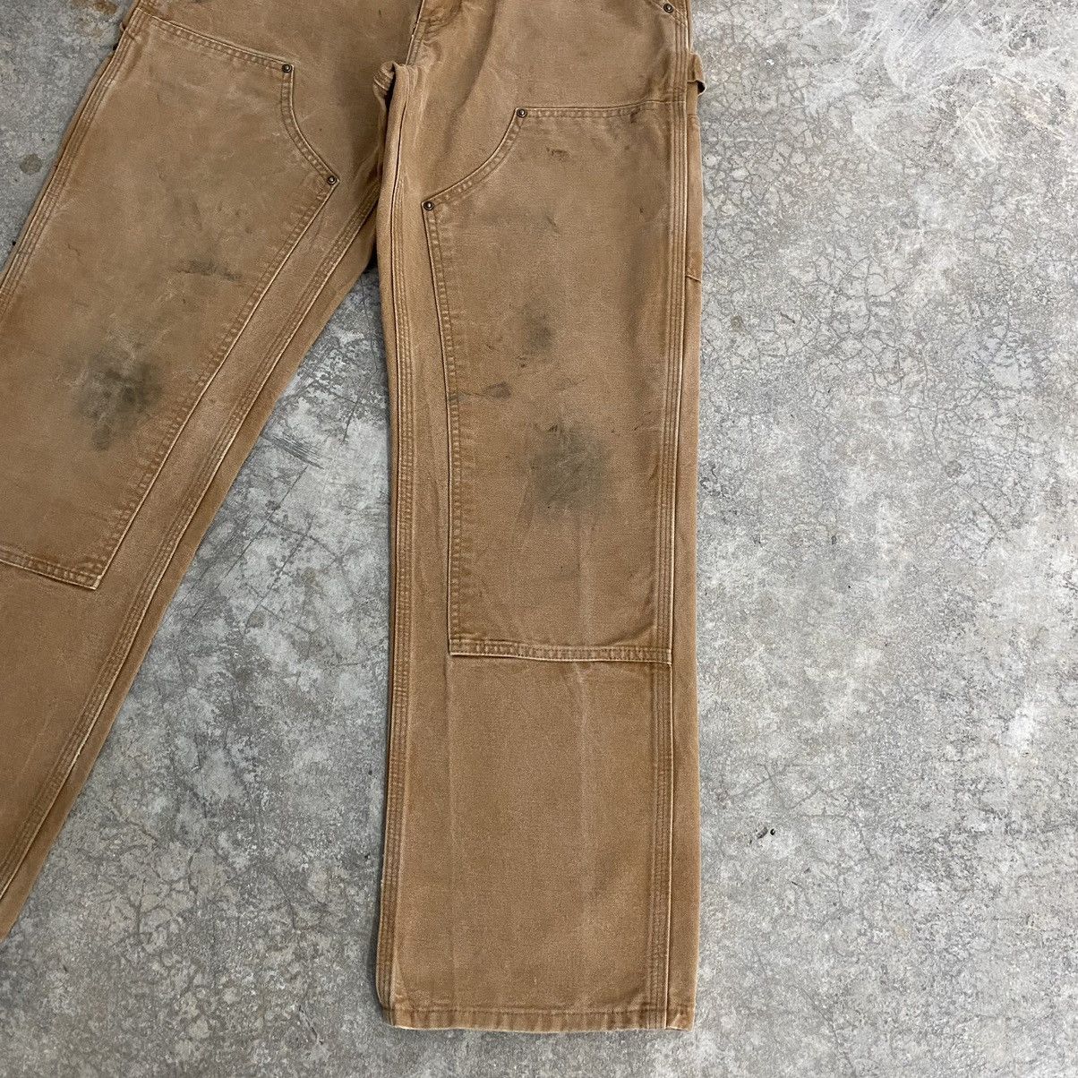 Carhartt Vintage Carhartt Double Knee Tan Dirty Carpenter Pants Size US 30 / EU 46 - 8 Thumbnail