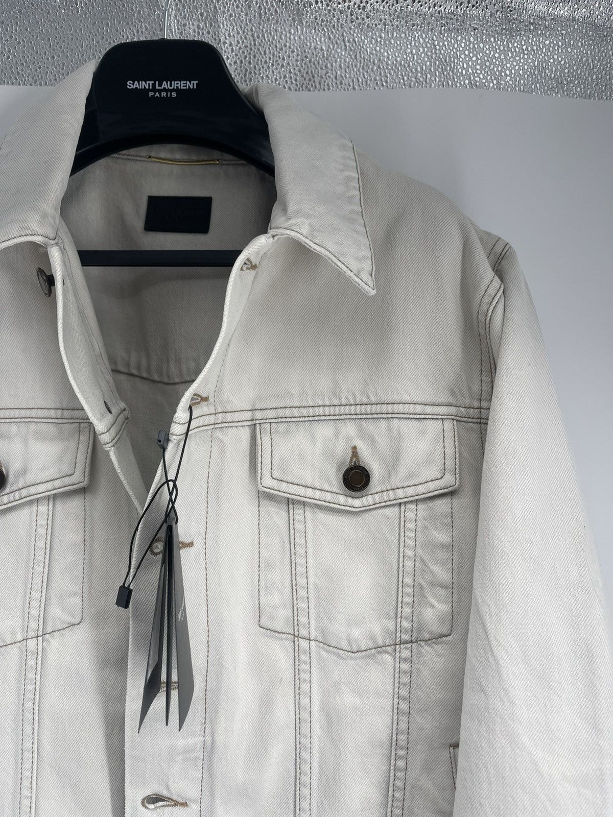 Saint Laurent Paris Saint Laurent denim jacket Size XS / US 0-2 / IT 36-38 - 2 Thumbnail
